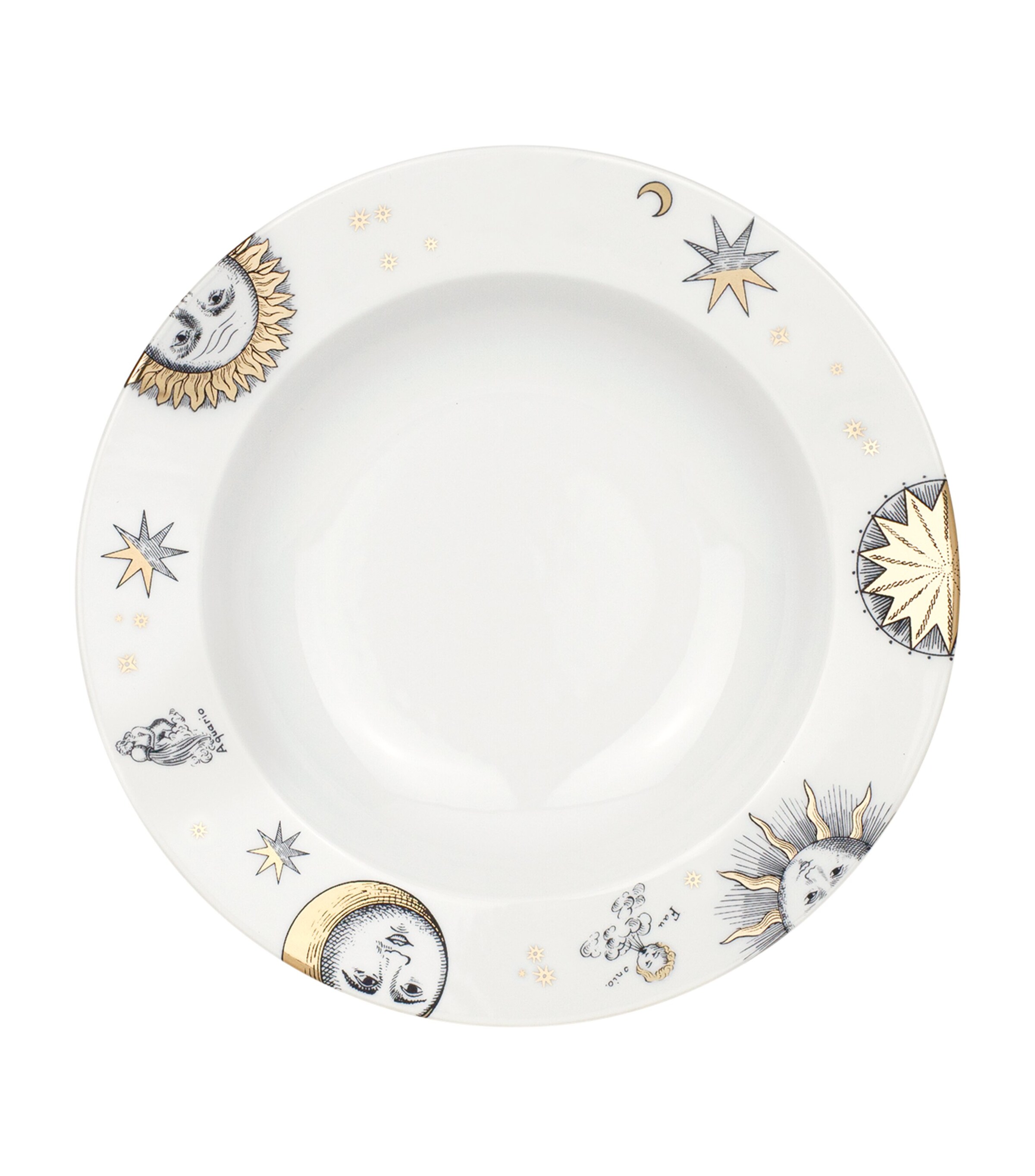 Fornasetti Set of 12 Astronomici Soup Plates (22cm) Image 11