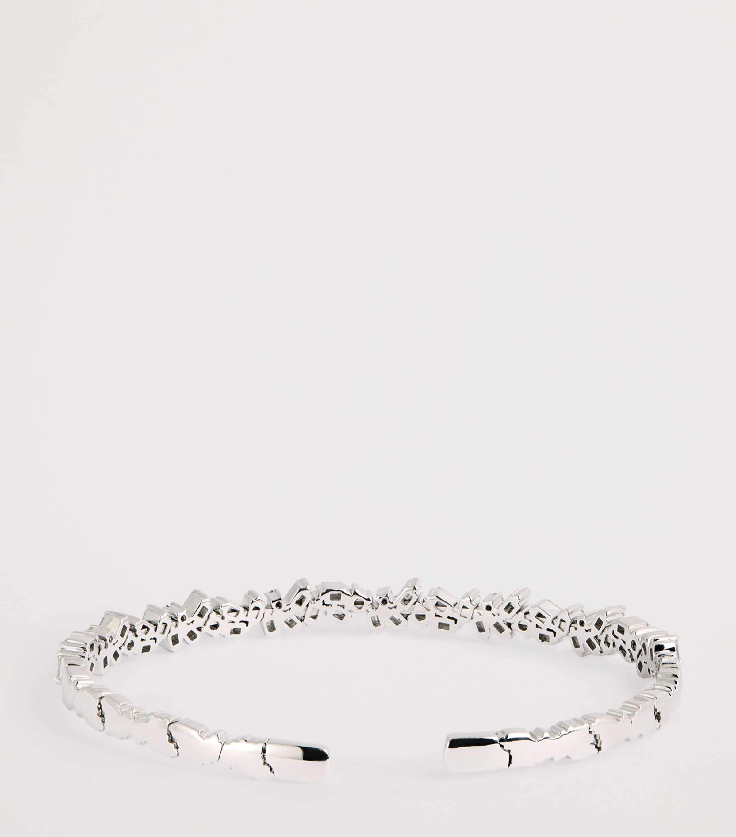 White Gold and Diamond Classic Bangle 18K WG/WD Image 3