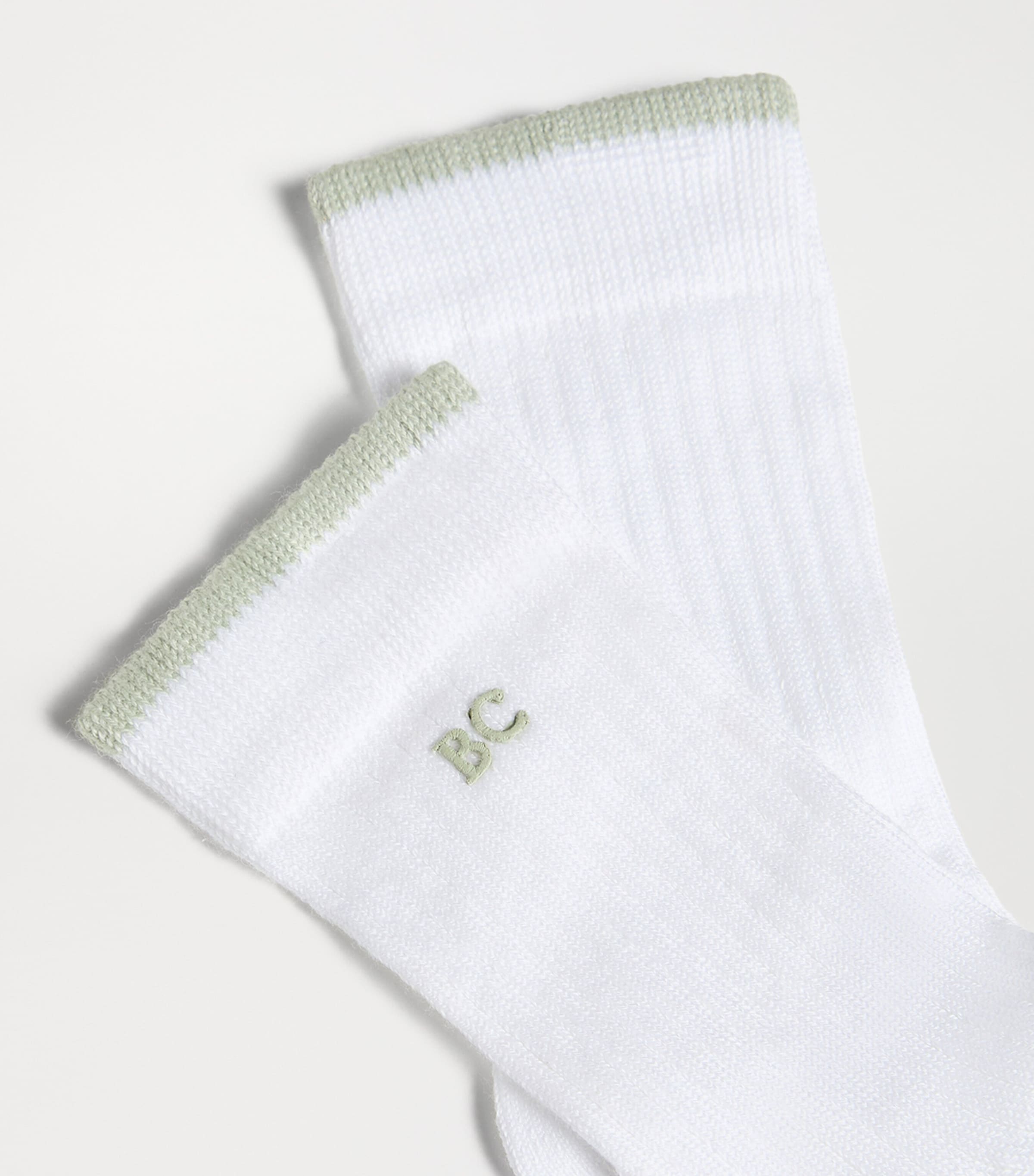 Brunello Cucinelli Kids Cotton Rib Knit Socks (6-36 Months) Image 3