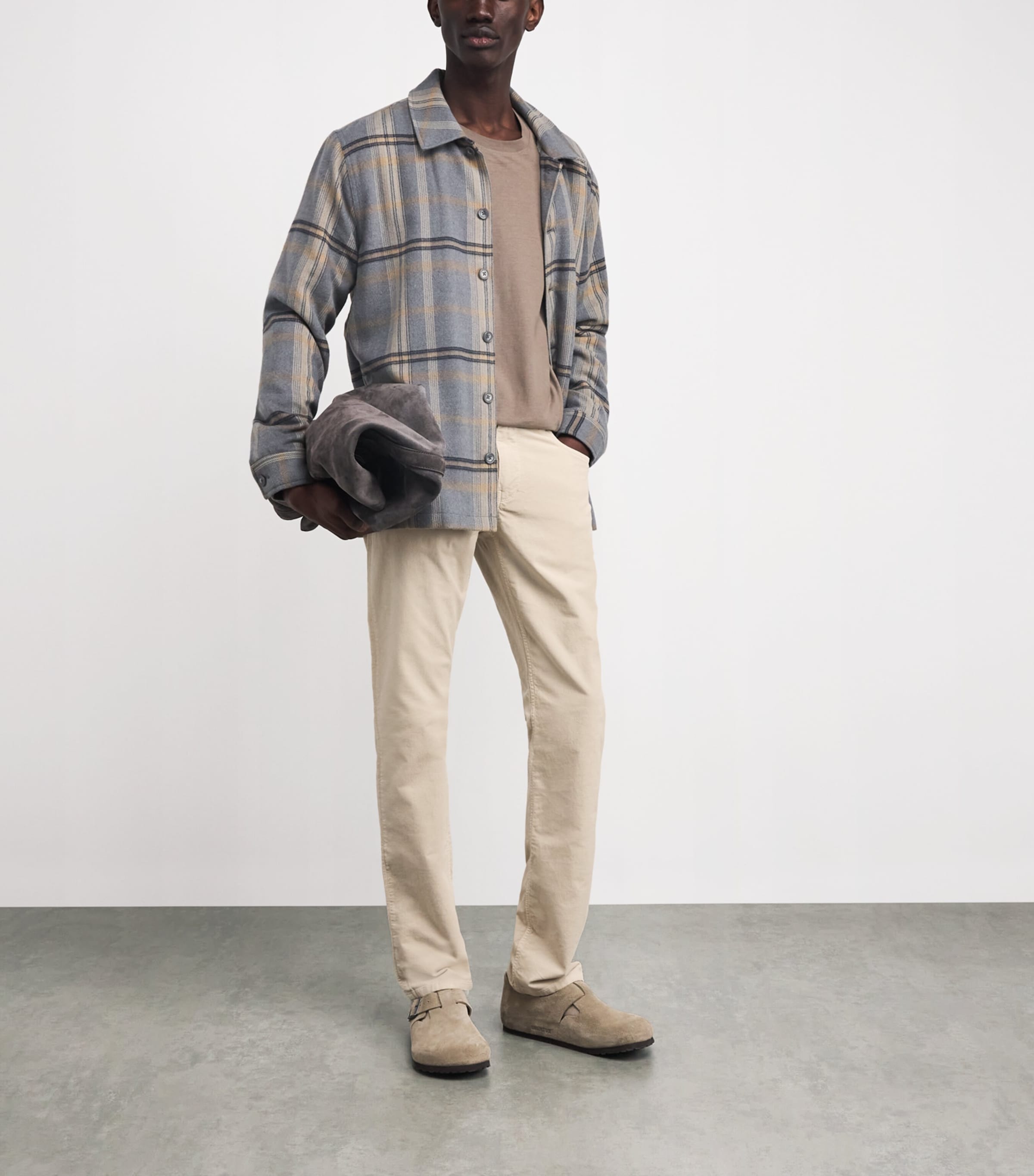 Corduroy Federal Slim-Straight Jeans IVORY CREAM CORDUROY Image 2