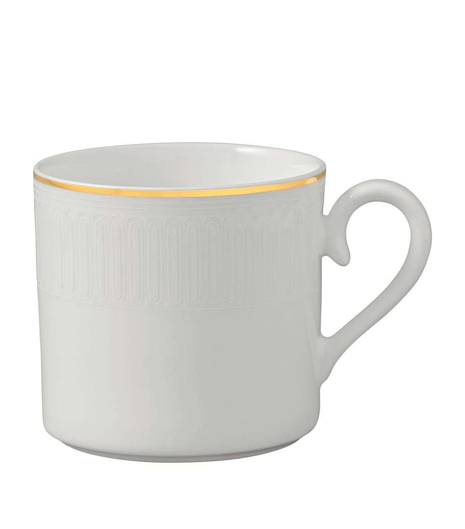 Bone Porcelain Château Septfontaines Coffee Cup WHITE Image 1