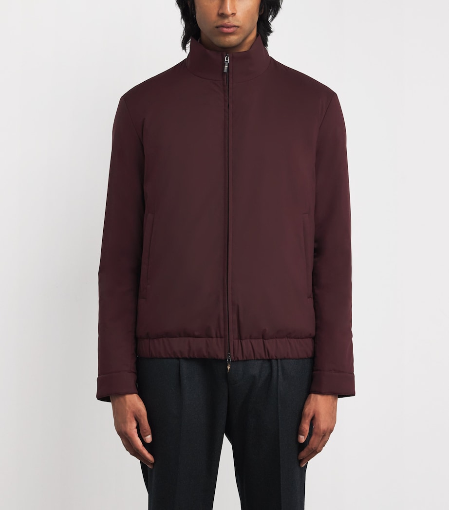 Padded Bomber Jacket RED 30368 Image 3