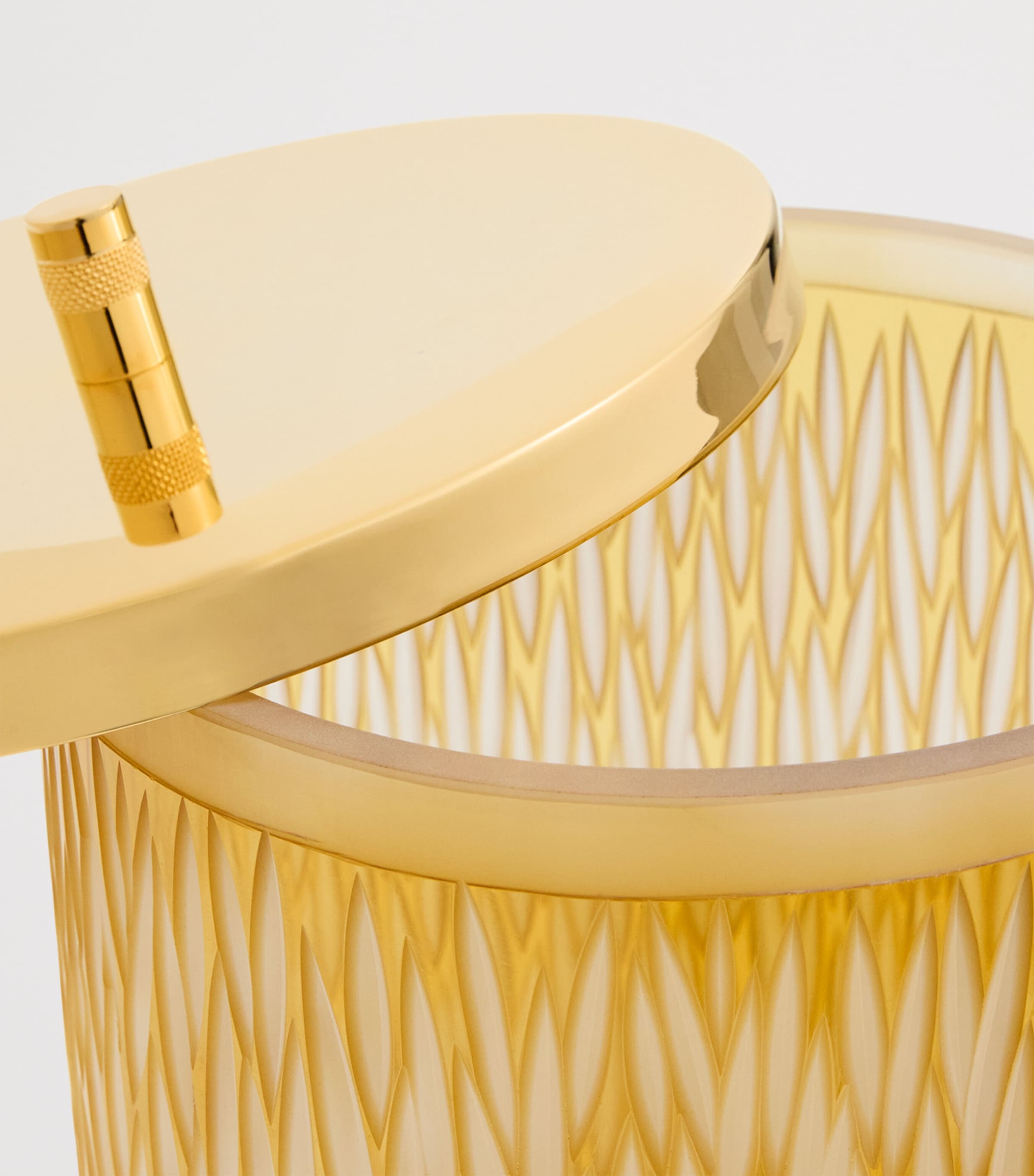 Crystal Amber Bin (525ml) AMBER/GOLD Image 3