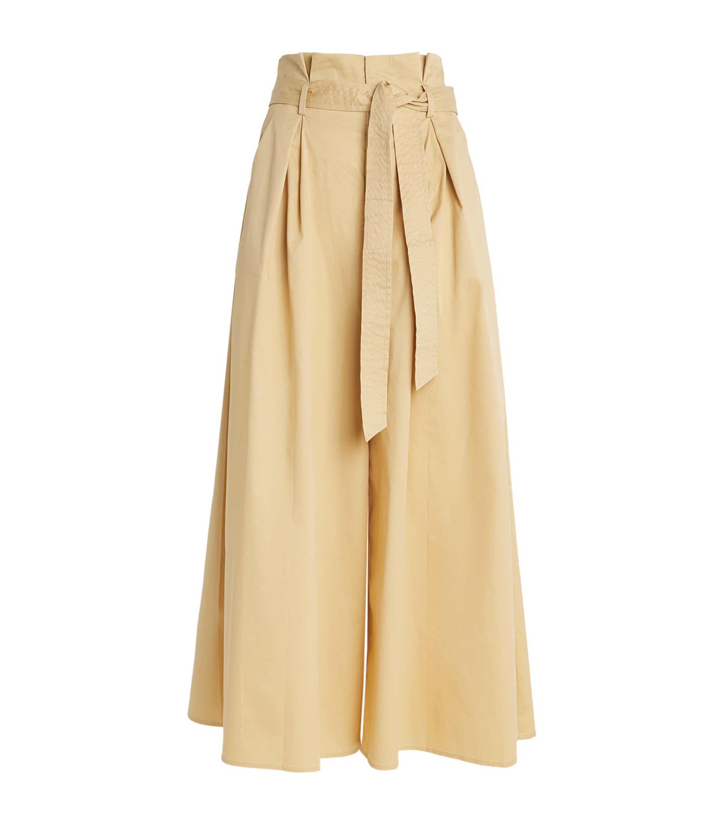 Shop L Agence Cropped Lowen Tailored Trousers In Neutral