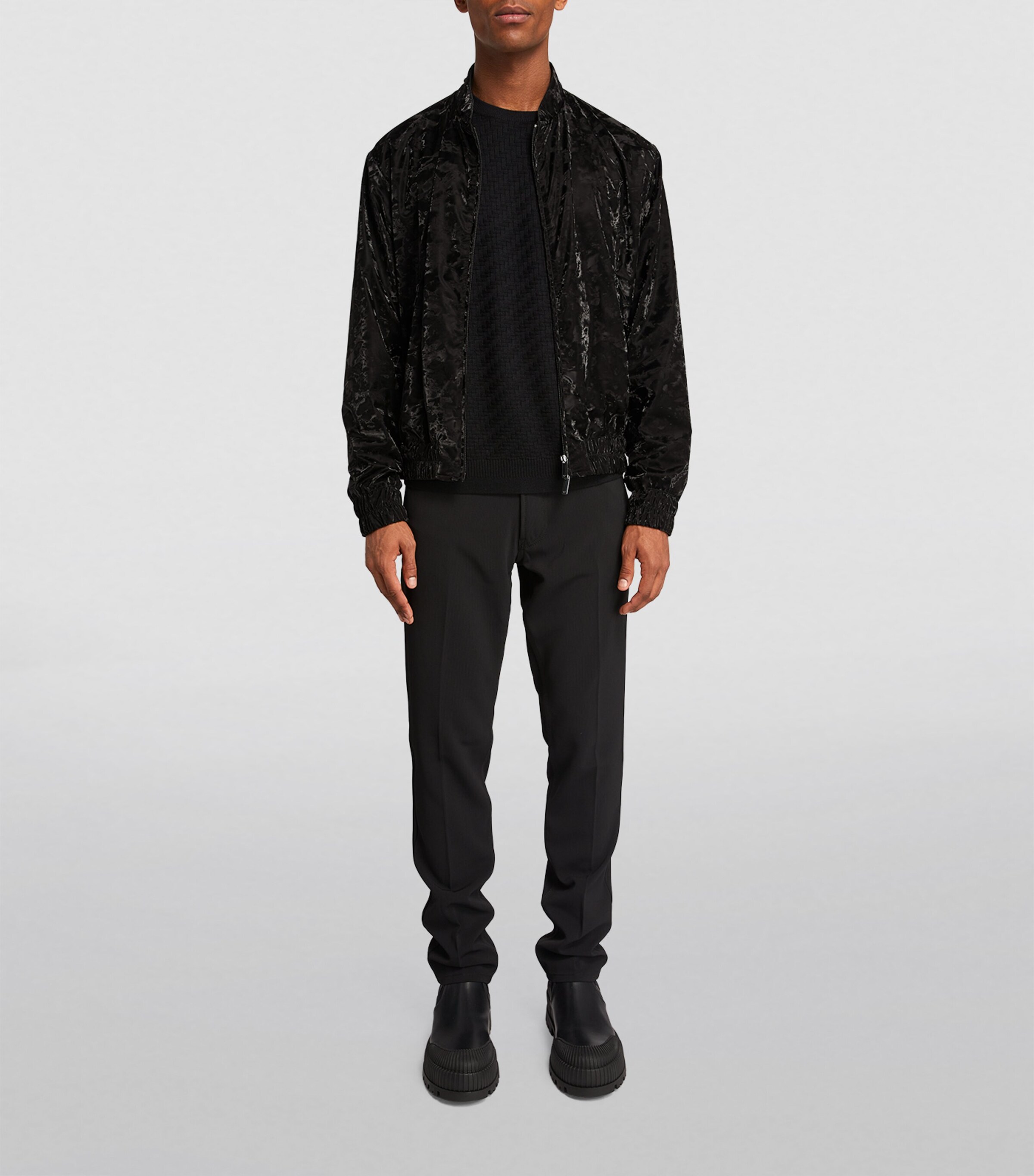 ジャケット・アウター AW2020 EMPORIO ARMANI Camo Bomber Jacket AW2020 Emporio Armani Military Camo Navy Bomber Jacket