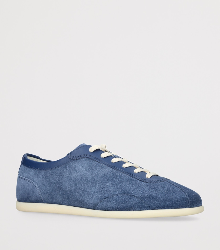 Suede Sneakers NAVY Image 3
