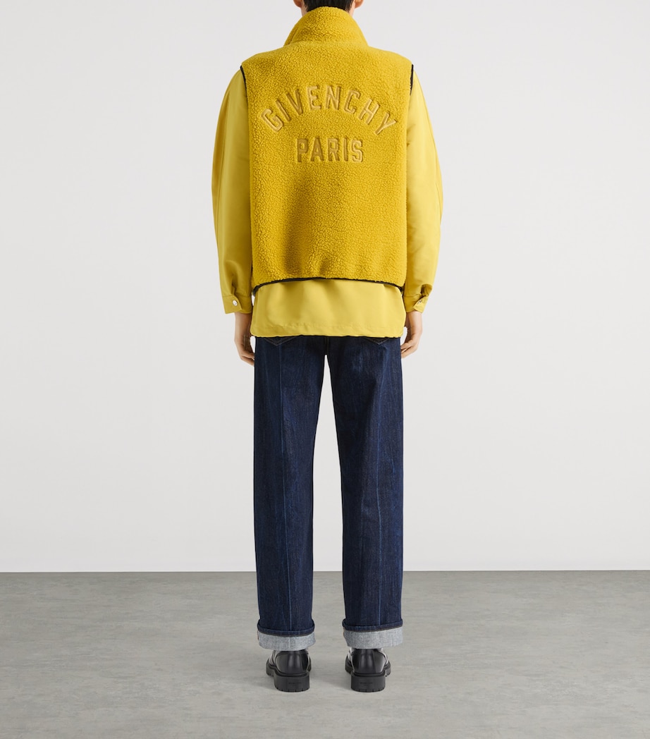 Fleece Gilet MUSTARD Image 3