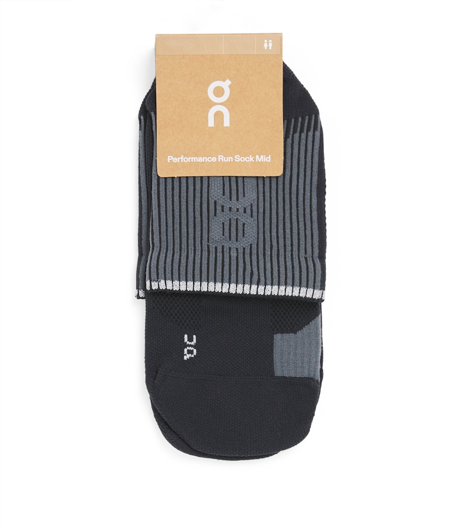 Mid-Length Performance Socks BLACK | ECLIPSE Image 1