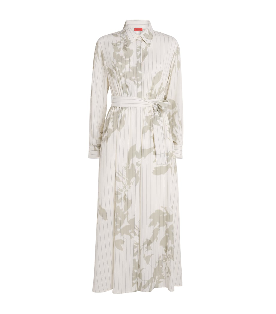 Printed Midi Dress CREAM Image 1