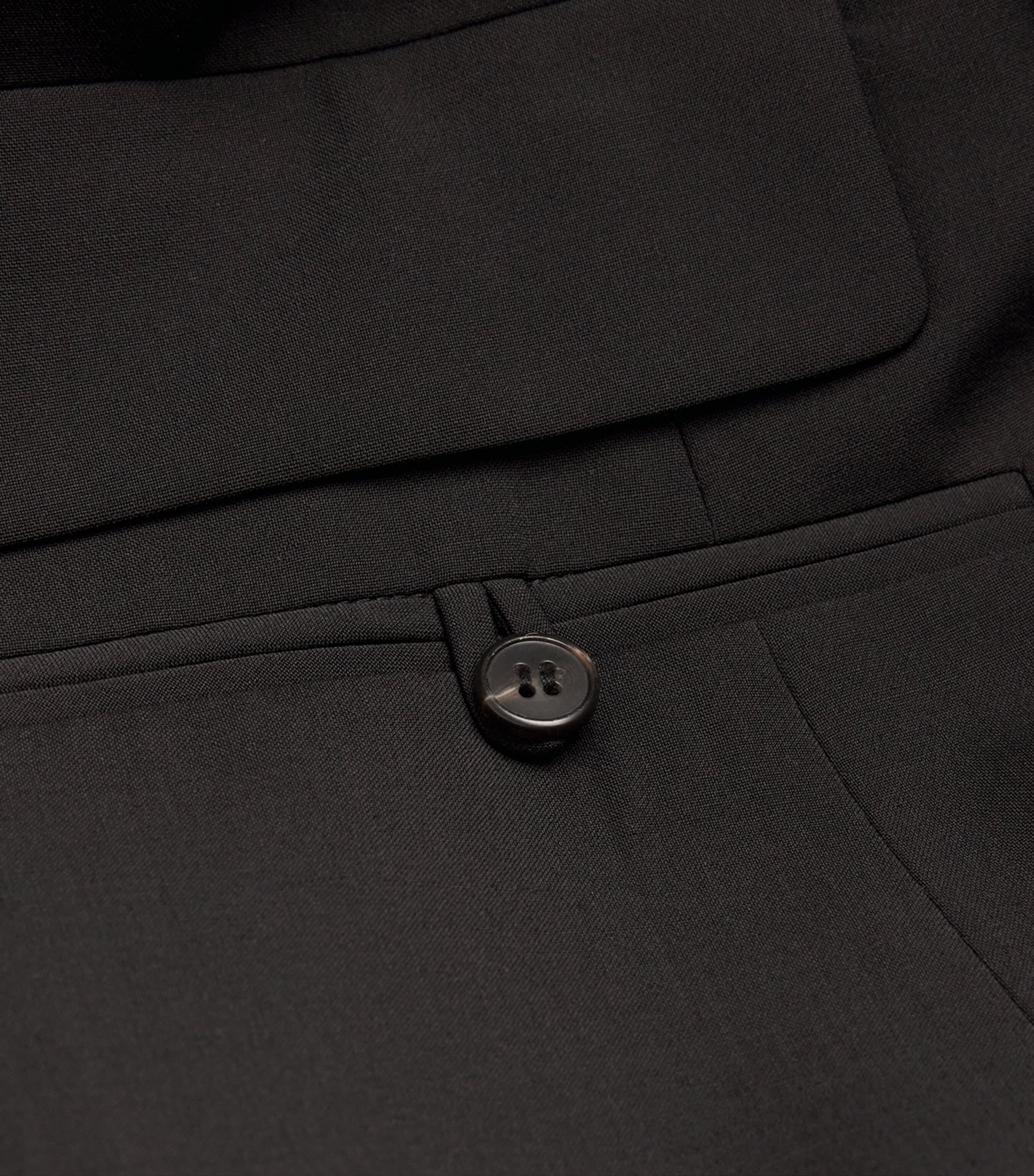 Single-Breasted Corinthian Blazer DBLK BLACK Image 5