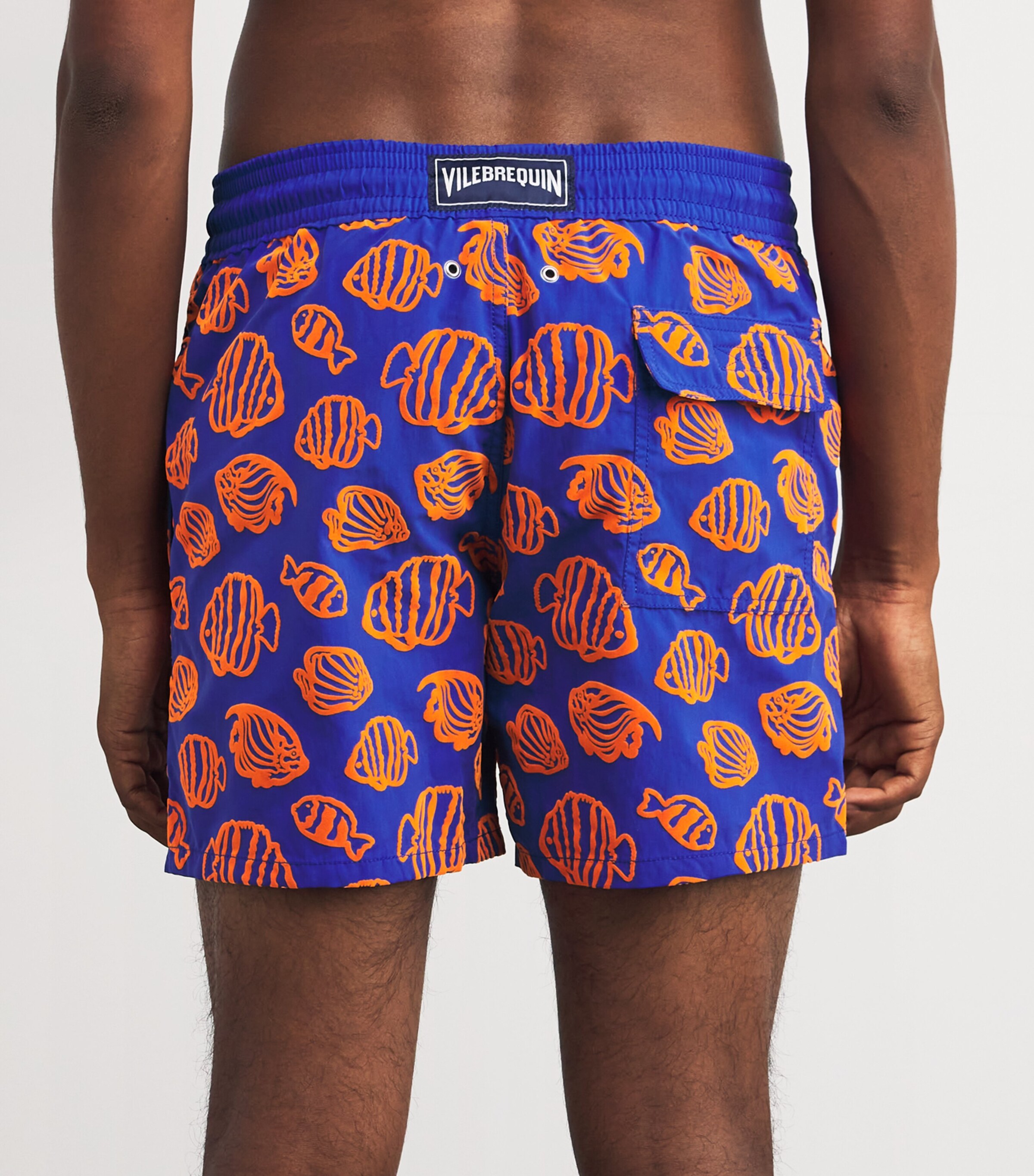 Fish Print Moorea Swim Shorts 613-MARRAKECH Image 4