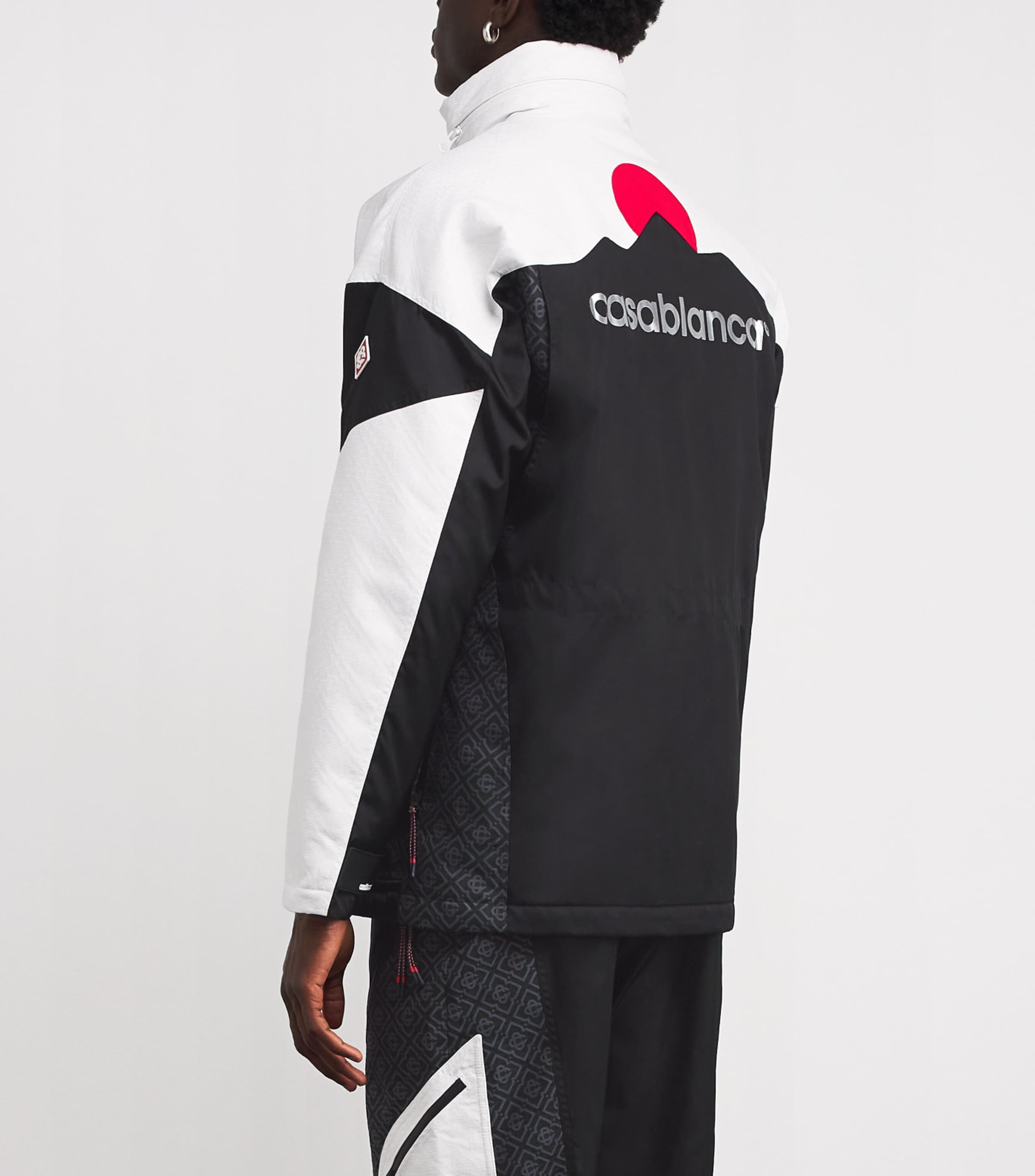 Down-Filled Ski Parka BLACK Image 4