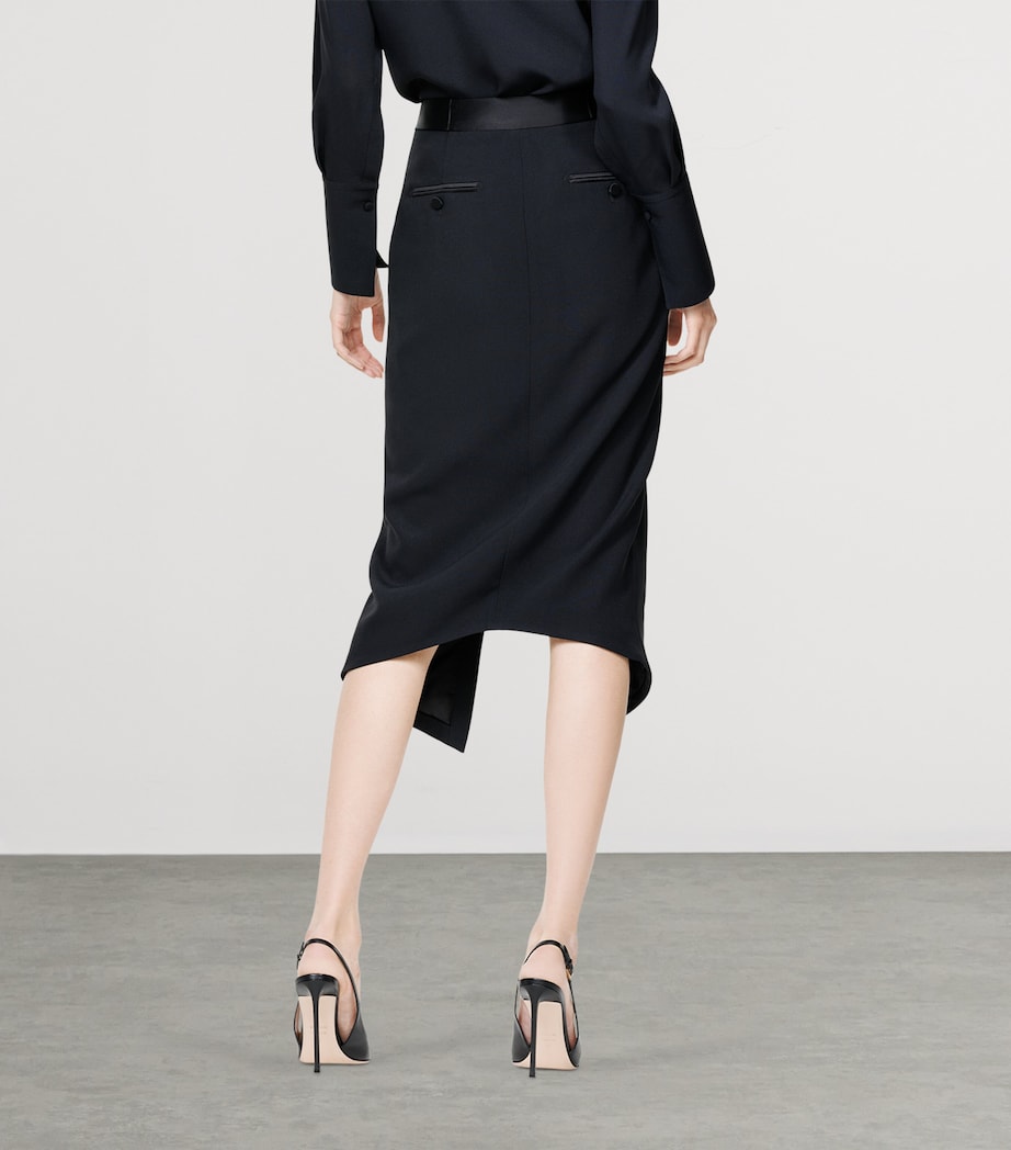 TOM FORD Womens Tuxedo Pencil Skirt Naa Image 4