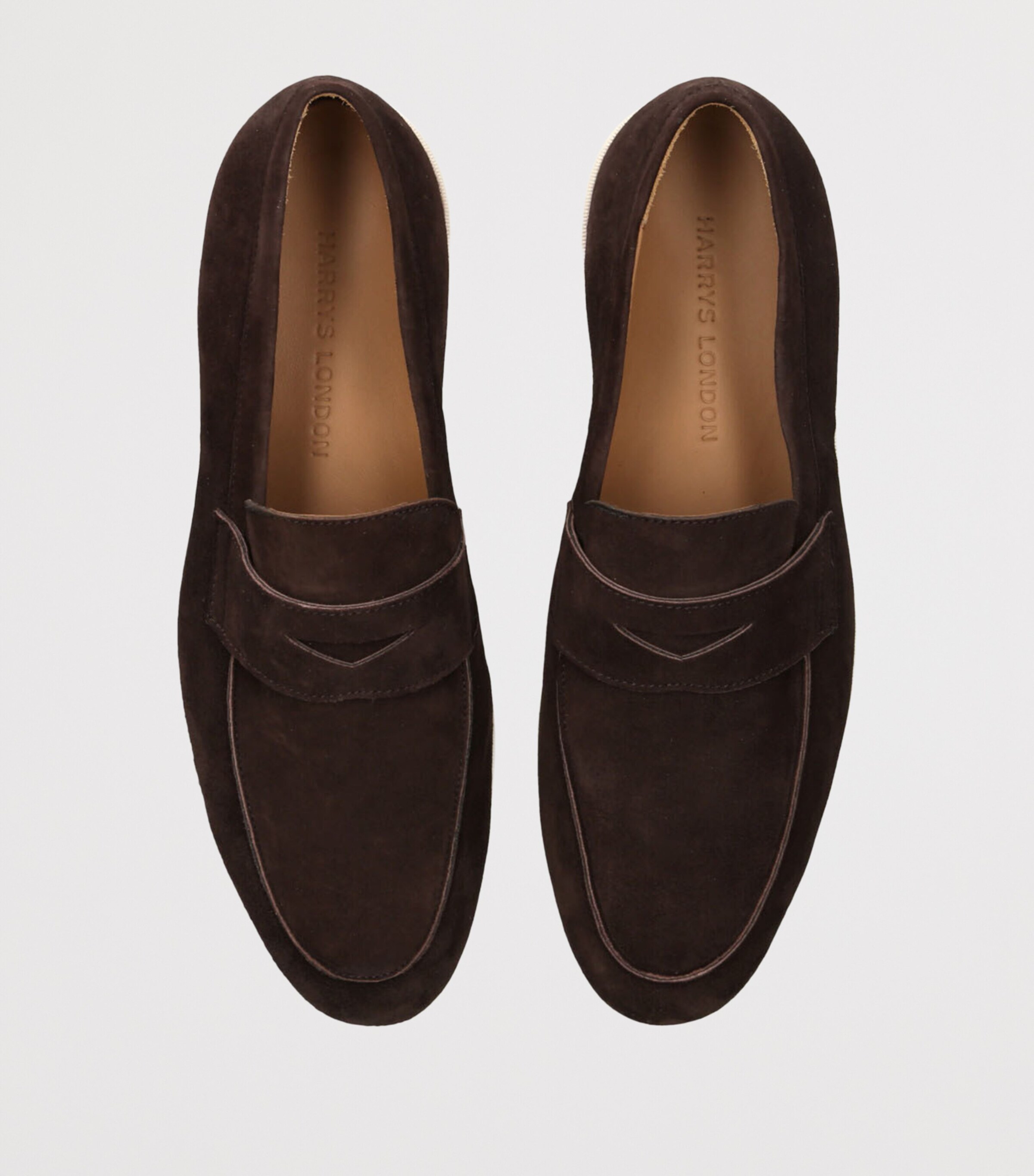 Suede Harley Loafers DARK BROWN Image 4