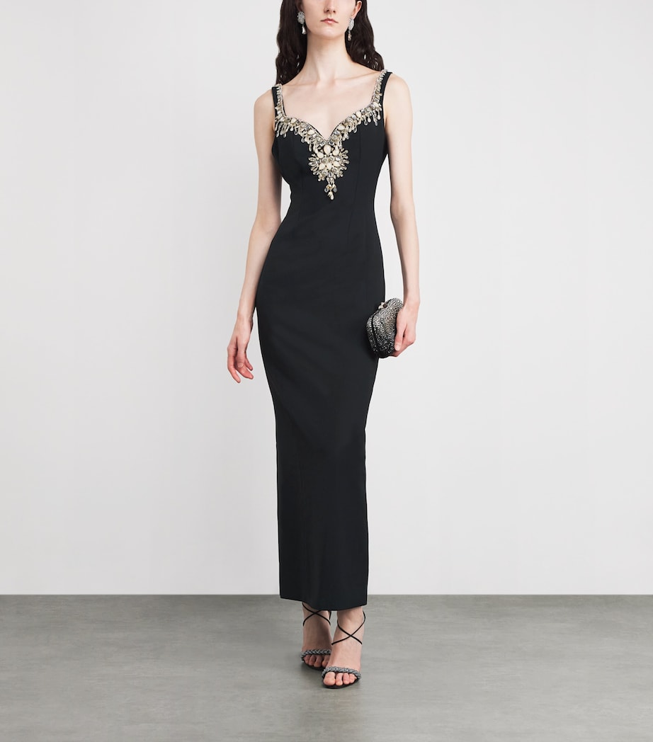 Cady Embellished Gown JB1900 BLACK/BIRCH Image 2