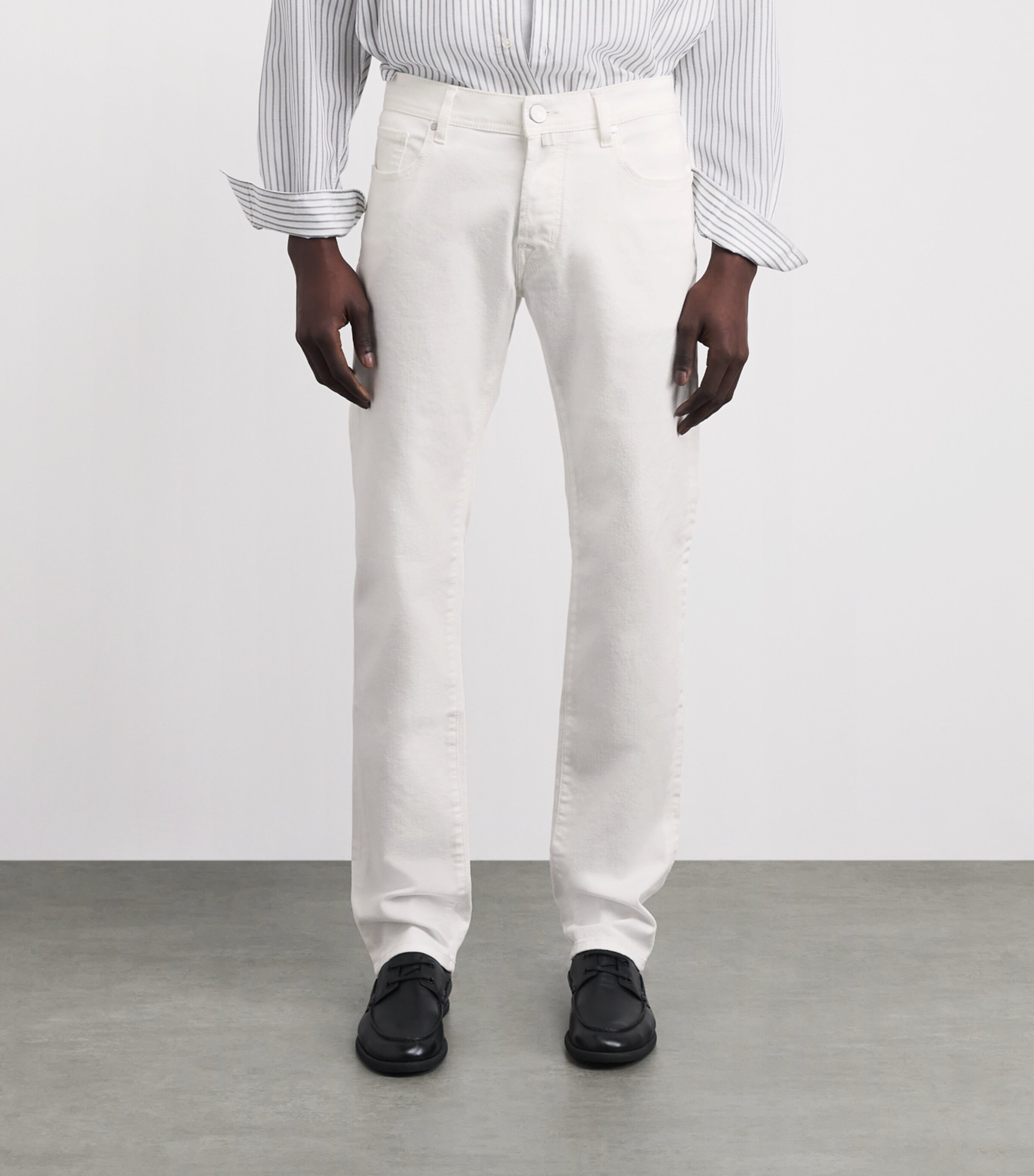 JACOB COHËN Mens Bard Slim Jeans Image 4