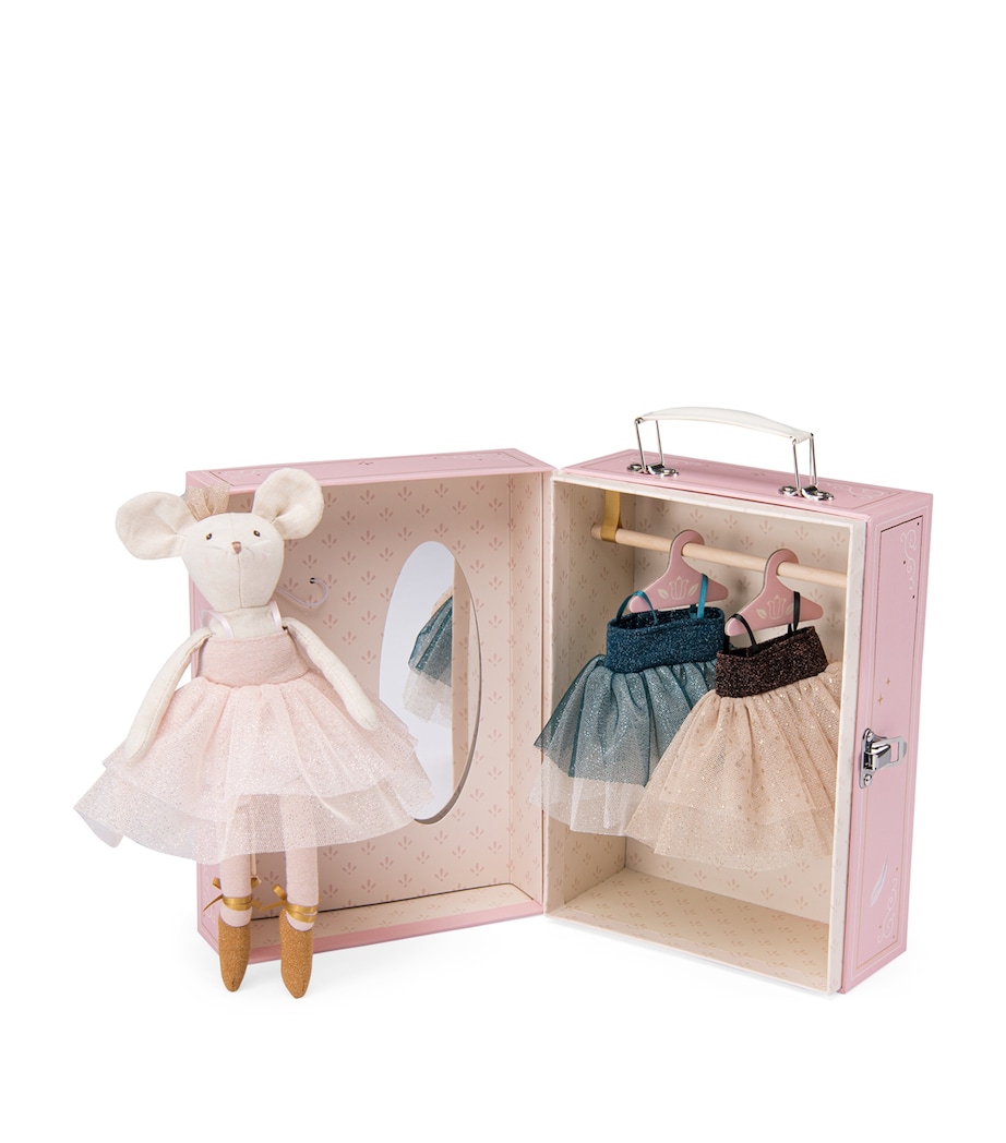 Moulin Roty Ballerina Suitcase Wardrobe (18.5cm) Image 2