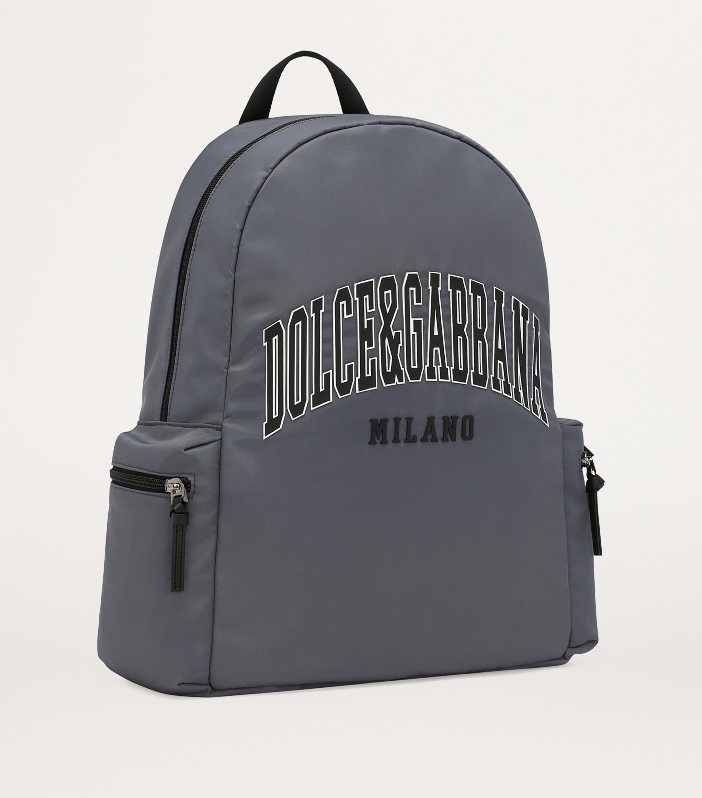 Logo Backpack 8B836-GREY/BLACK Image 4