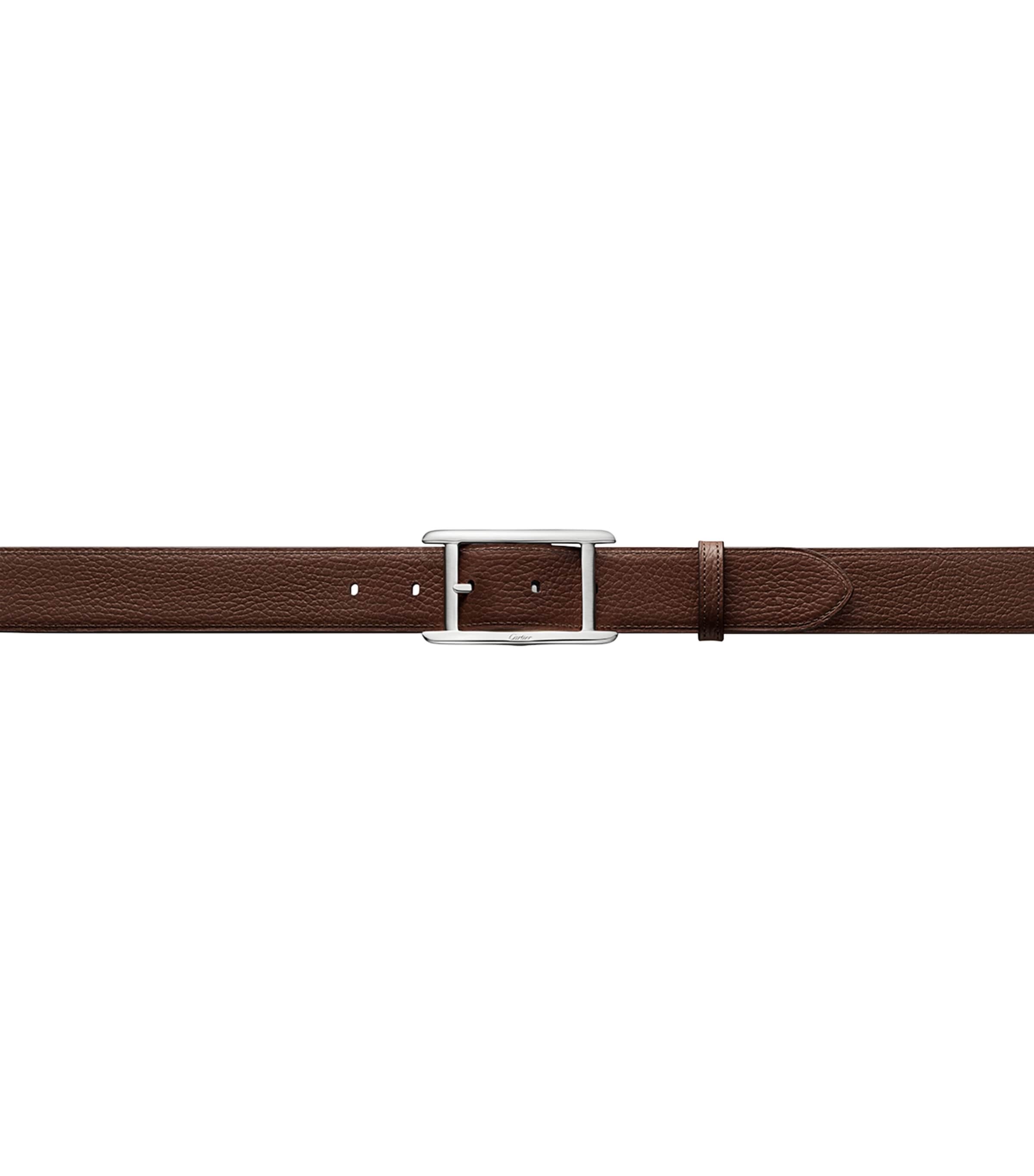 Cartier Leather Tank de Cartier Belt Brown Image 2
