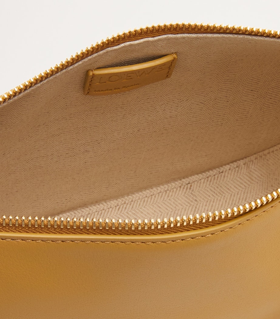 Mini Leather Hammock Hobo Shoulder Bag SAHARA Image 6