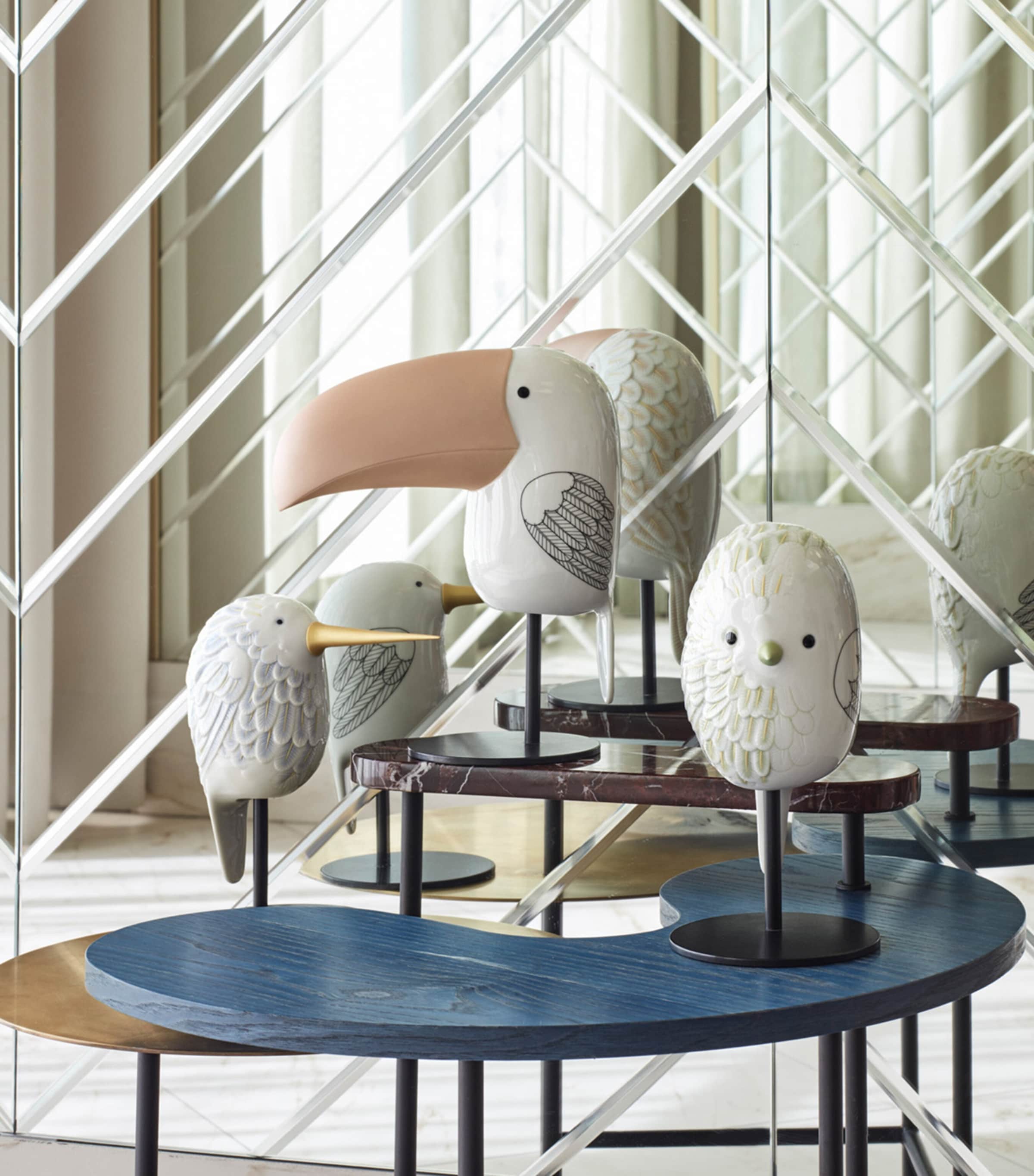 Lladró Porcelain Hummingbird Figure | Harrods US