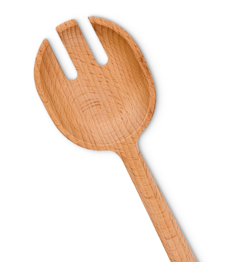 Le Creuset Beech Wood Serving Fork Image 4
