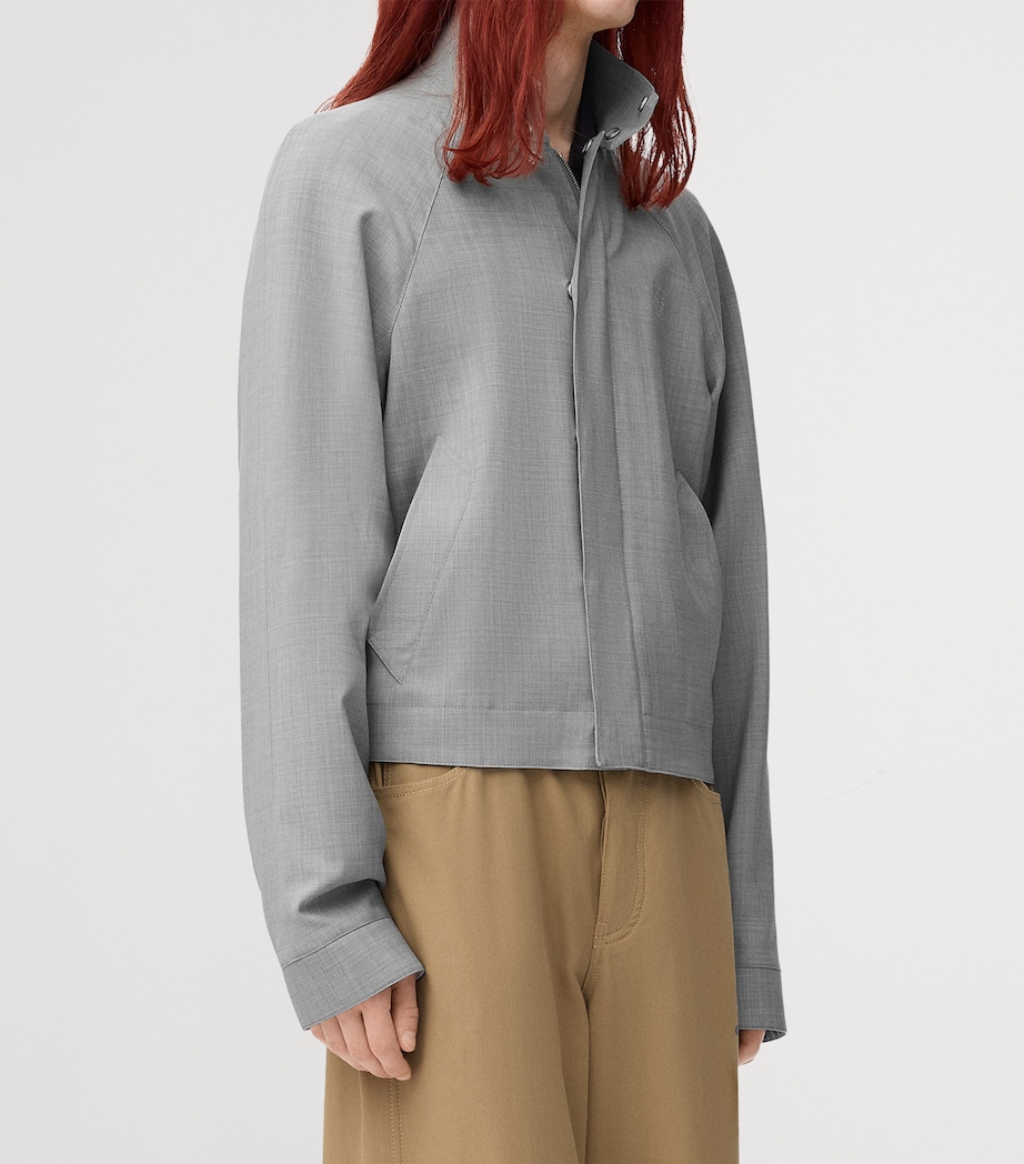 Wool-Blend Jacket LIGHT GREY Image 3