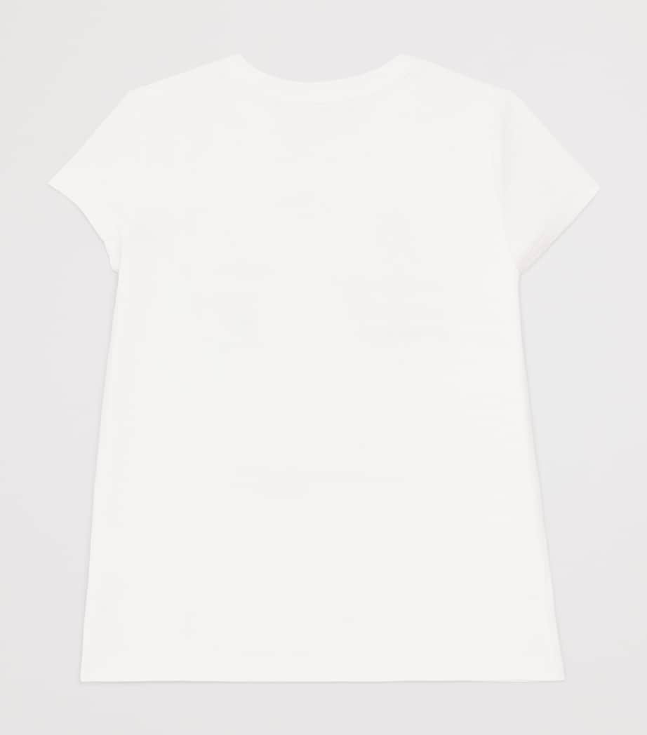 Cotton Polo Bear T-Shirt (2-6 Years) WHITE Image 2