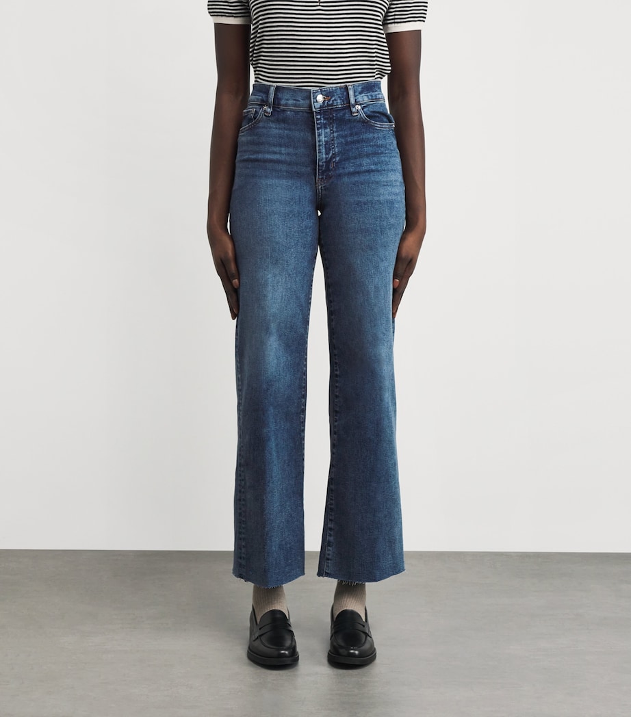 Le Slim Palazzo Wide-Leg Jeans CANALS RAW AFTER Image 3