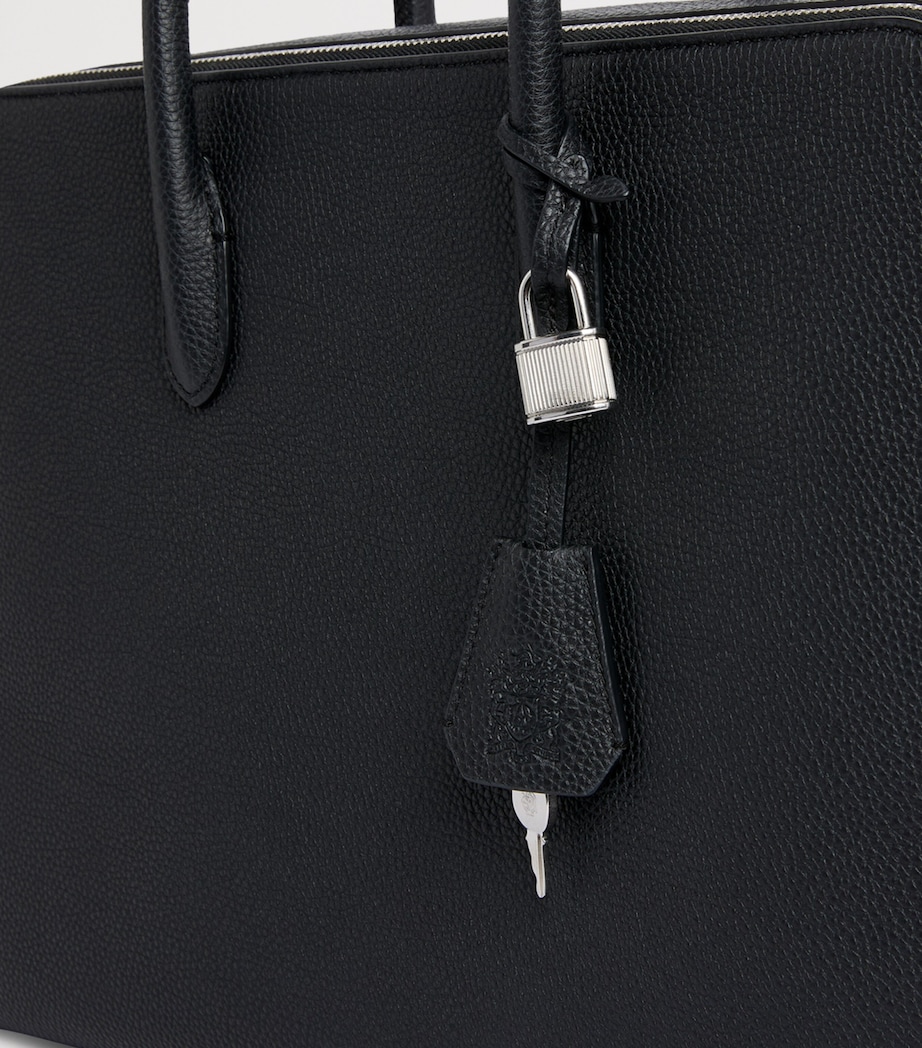 Dunhill Leather Bourdon 38 Briefcase Image 6