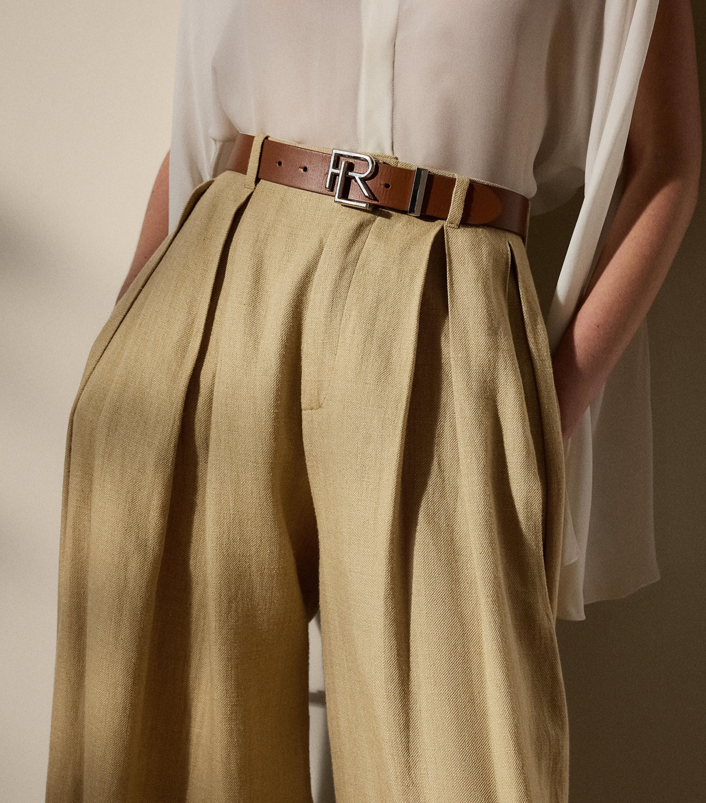 パンツ 2000s ralph lauren silk linen blend pant 2000s ralph lauren silk linen blend pant
