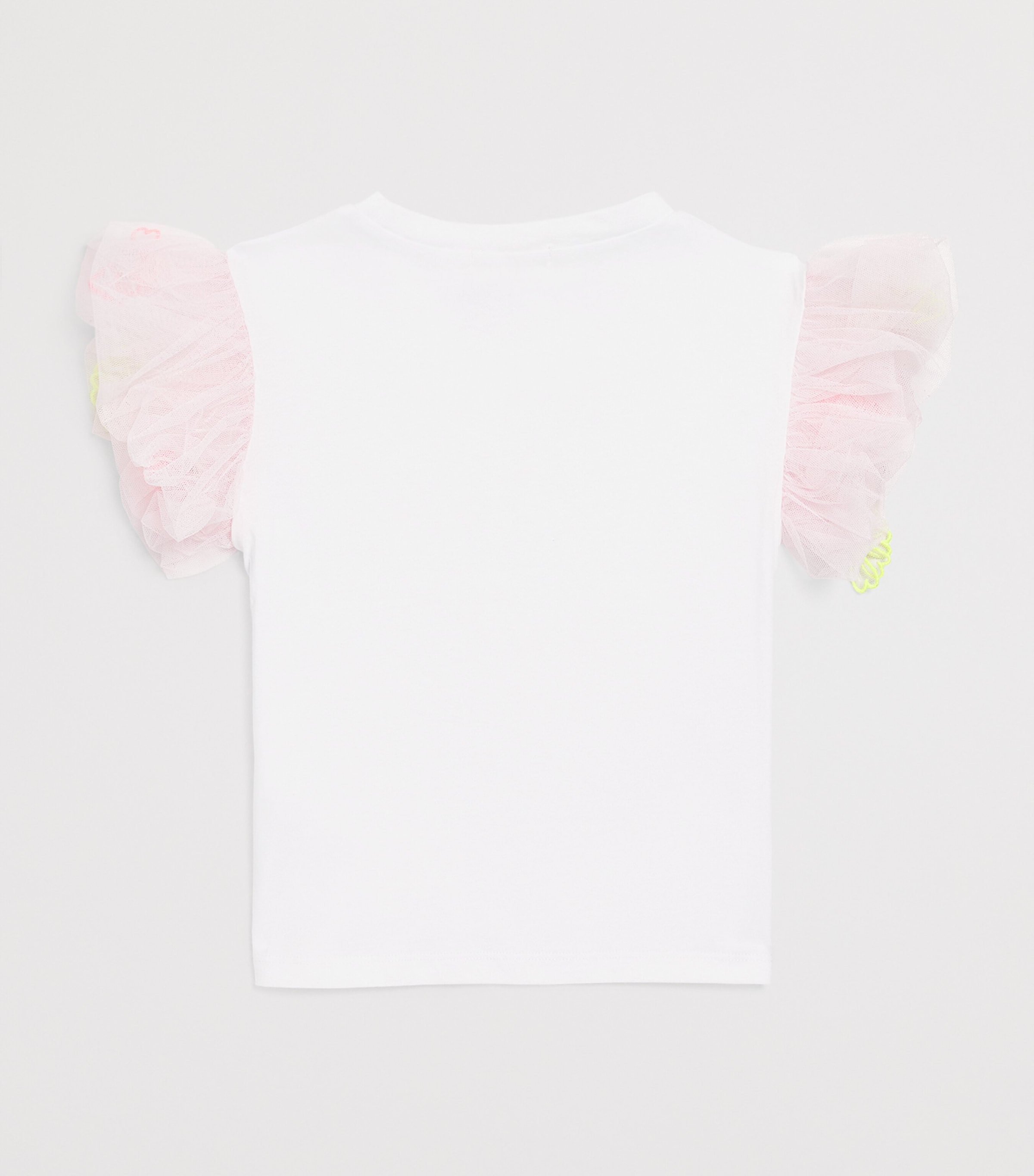 Billieblush Cotton Tulle-Sleeve T-Shirt (3-12 Years) Image 2