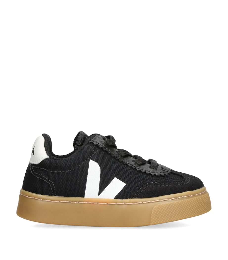Canvas Volley Sneakers BLACK Image 1