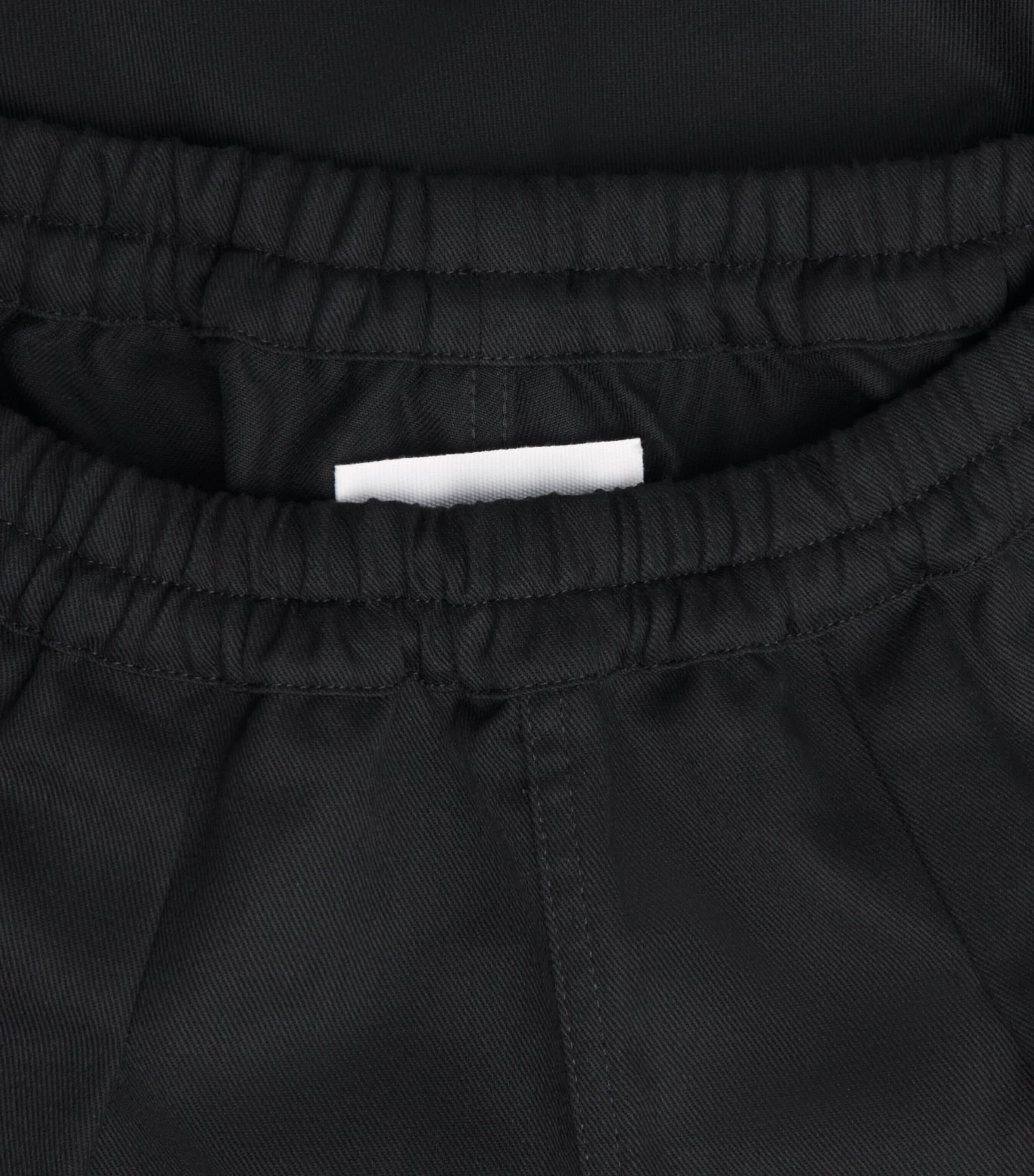 Maison Margiela Mens Drop-Rise Wide-Leg Trousers Black Image 6
