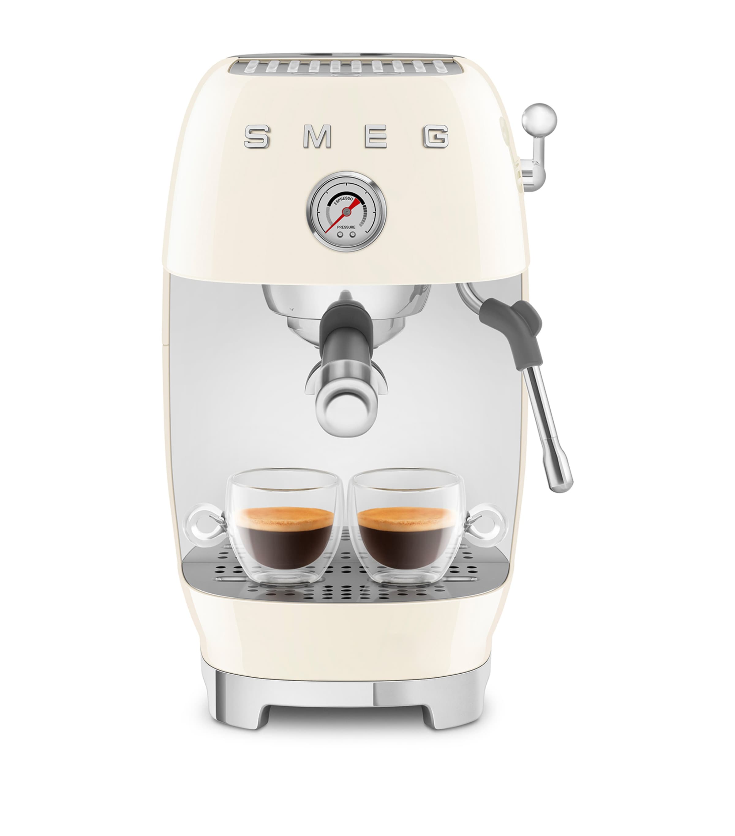 Smeg Espresso and Cold Brew Coffee Machine Cream Image 6
