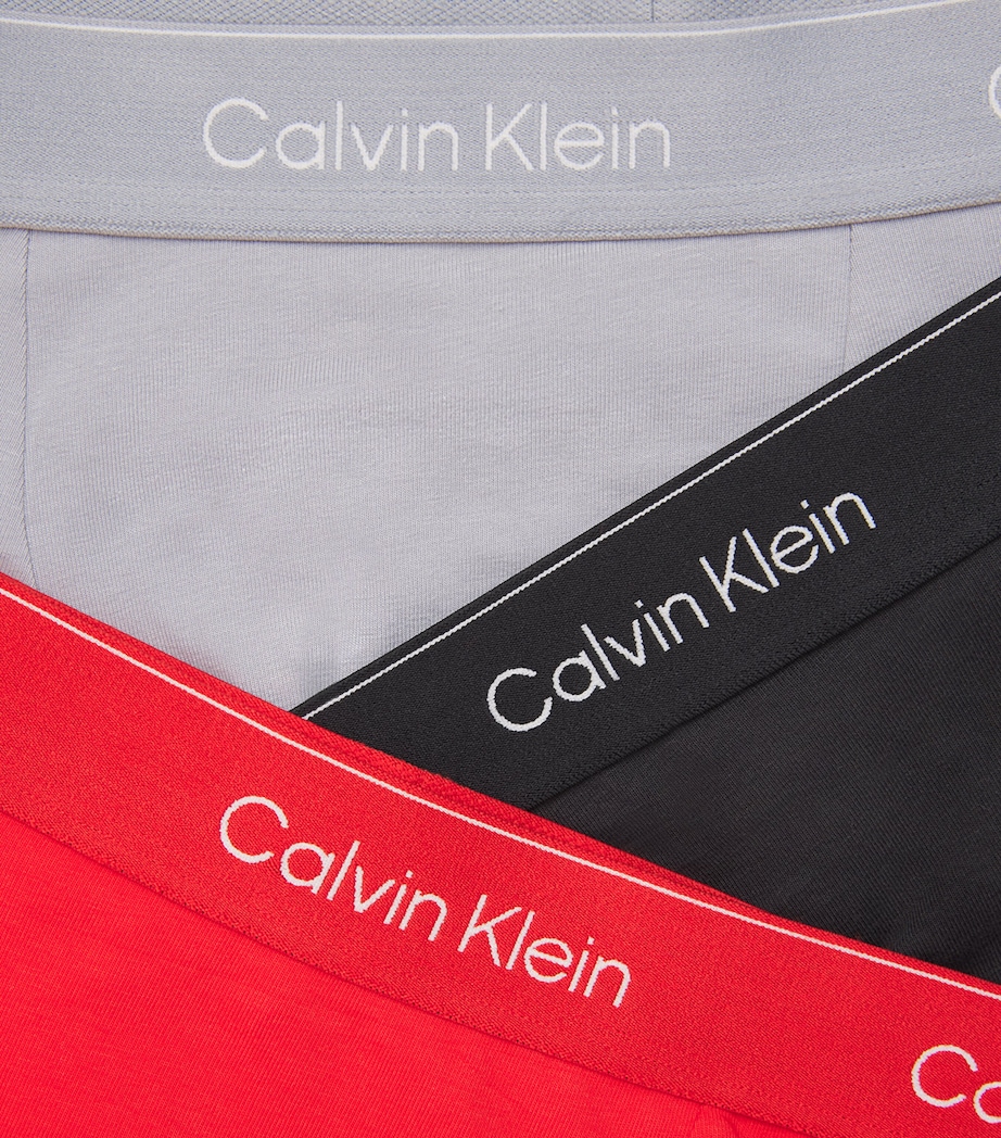 Stretch Cotton Relaxed Icon Boxers (Pack of 3) 0FDBLACK W/ DTM WB/ Image 5