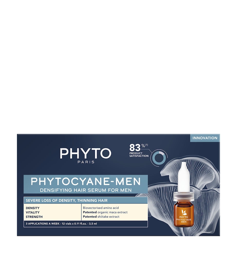 Phytocyane-Men Densifying Hair Serum (12 x 5ml) NO COLOUR Image 1