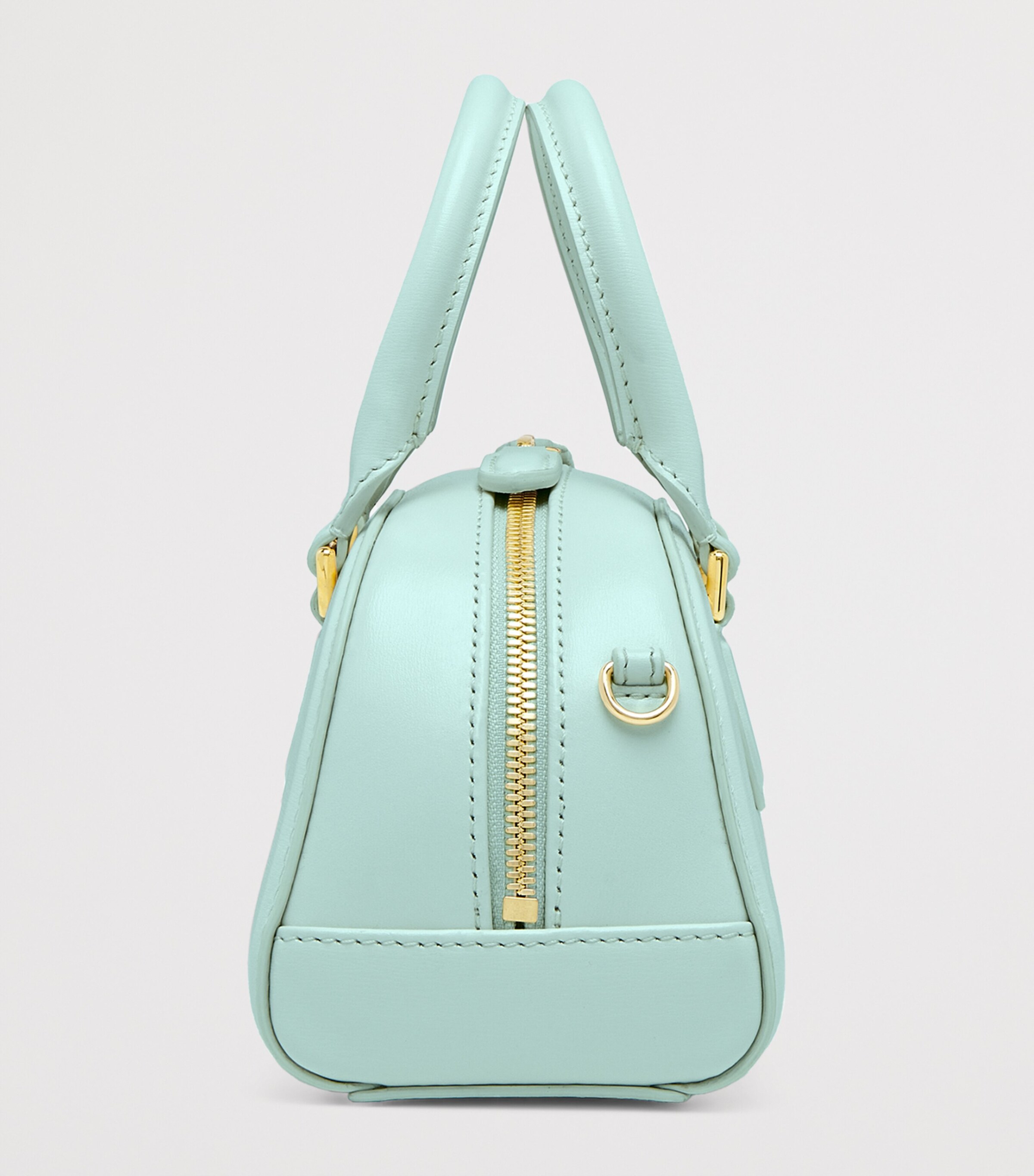 McQueen Mini Leather Birdee Boston Cross-Body Bag Image 4