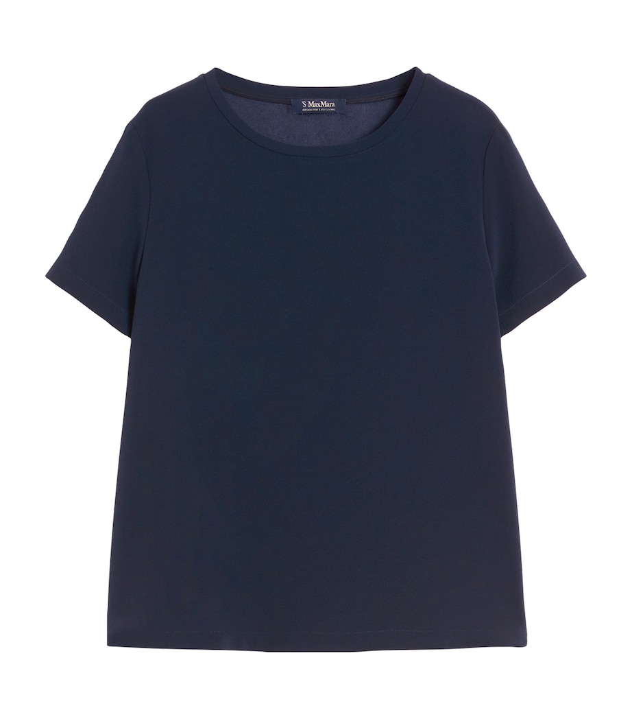 Satin T-Shirt MIDNIGHTBLUE Image 1