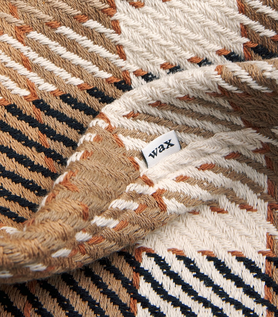 Cotton-Blend Pike Check Whiting Overshirt NATURAL/BROWN Image 5