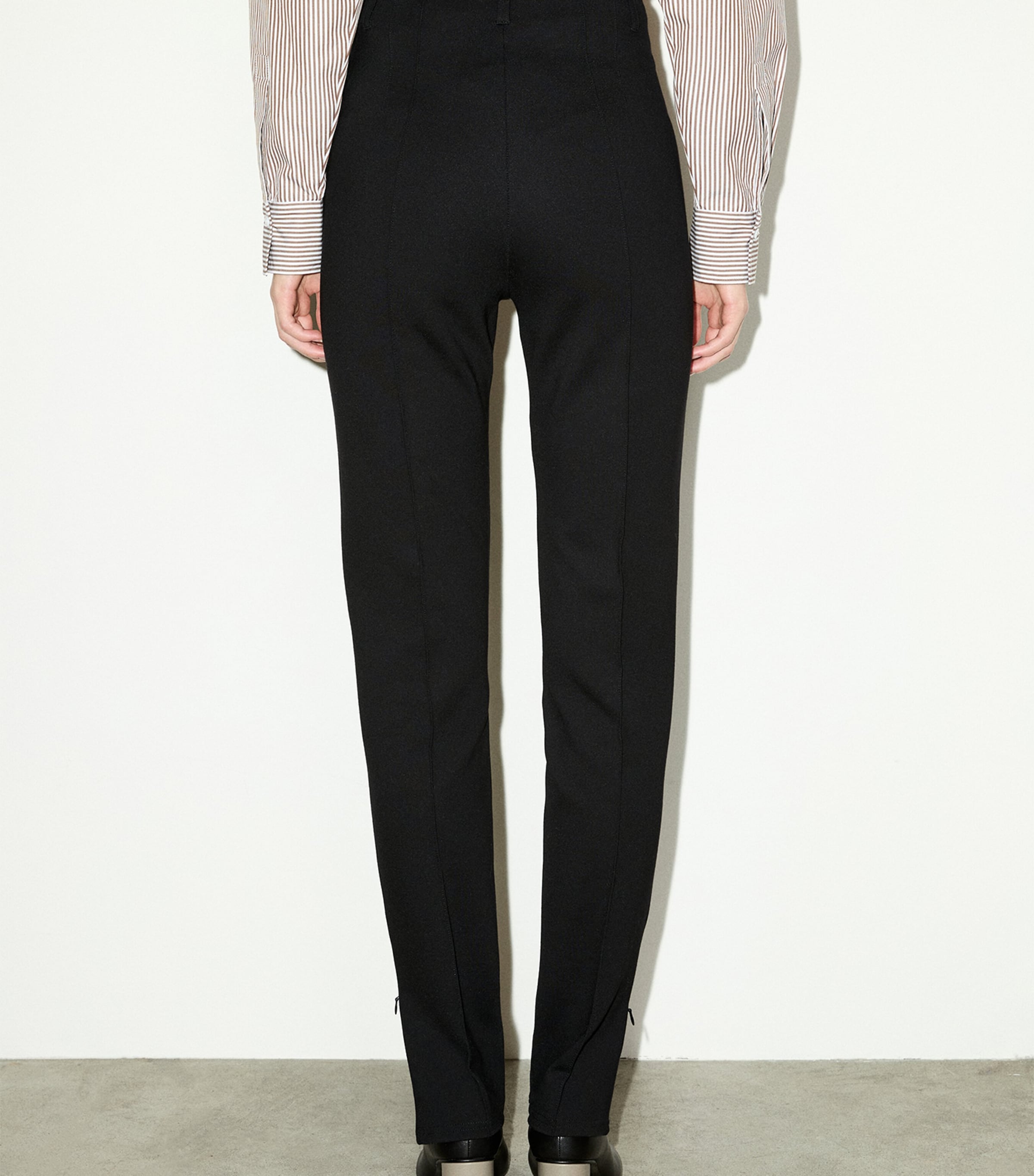 MAX&Co. Womens Jersey Tailored Trousers Black Image 3