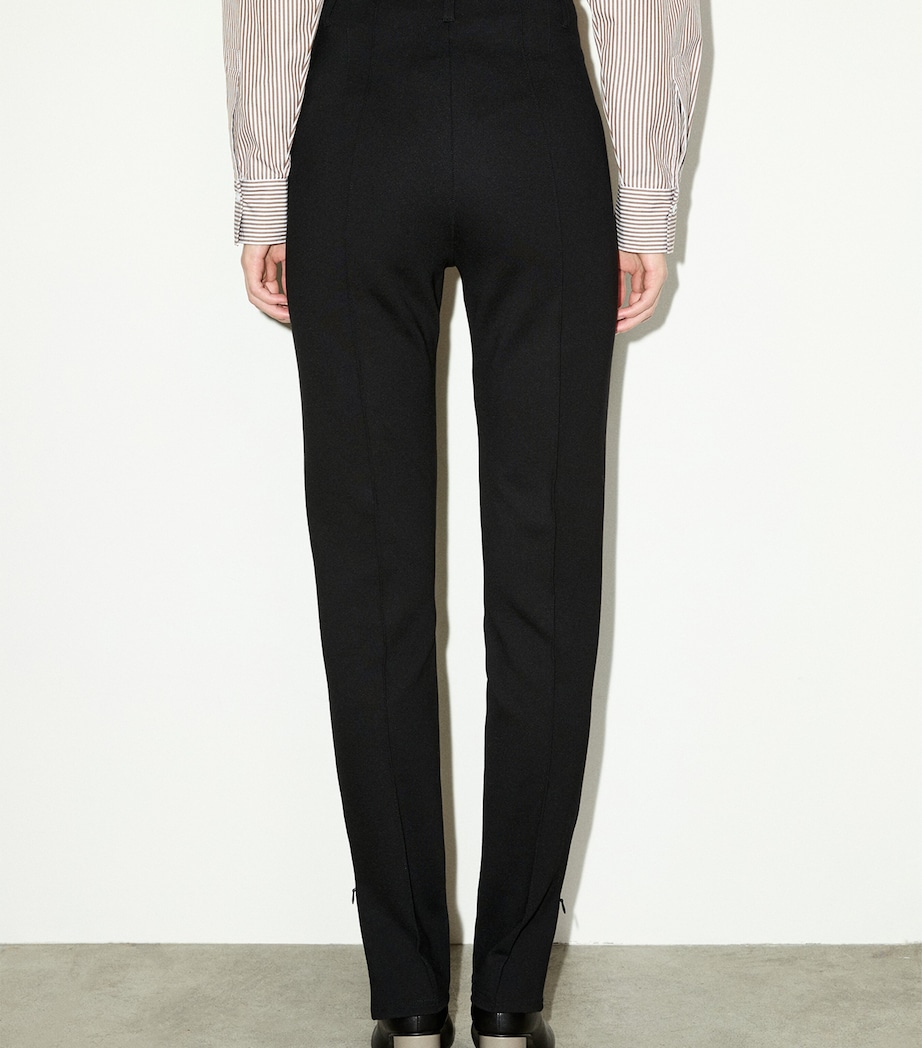 MAX&Co. Womens Jersey Tailored Trousers Black Image 3