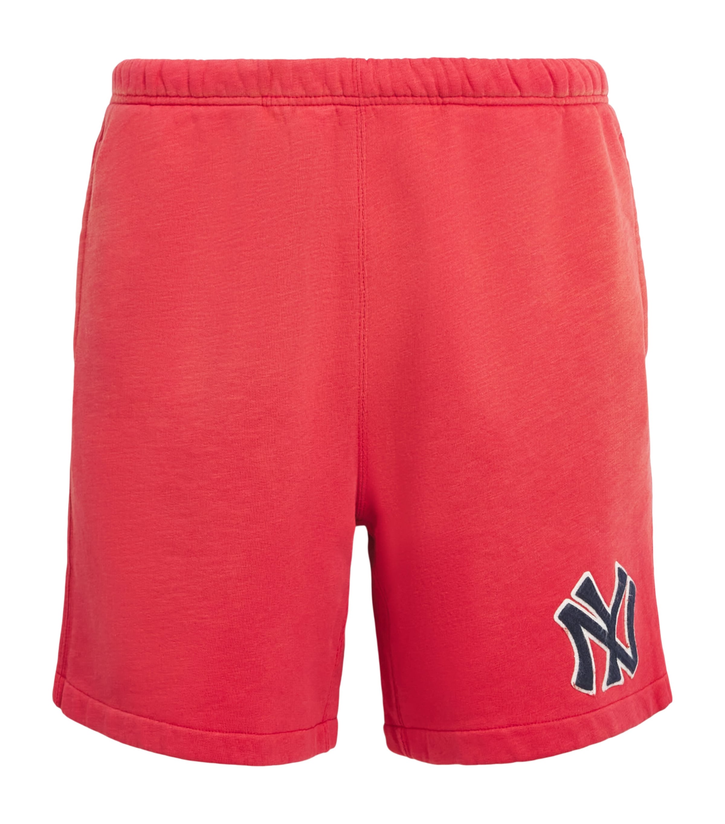 Polo Ralph Lauren Mens x Yankees Cotton Shorts Sunrise Red Image 1