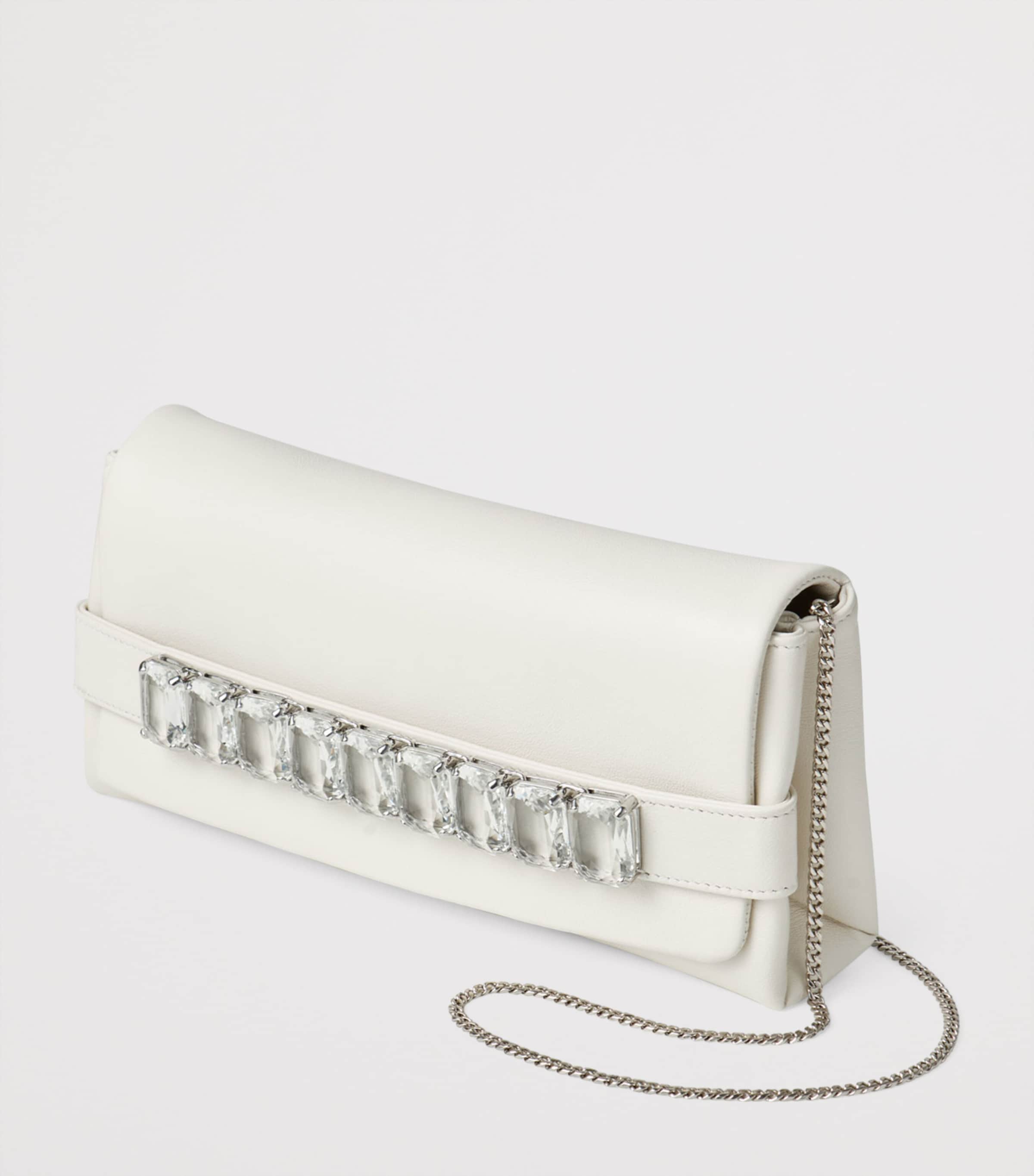 Kya Clutch Bag LATTE/CRYSTAL Image 2