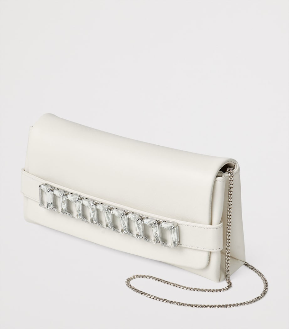 Kya Clutch Bag LATTE/CRYSTAL Image 2