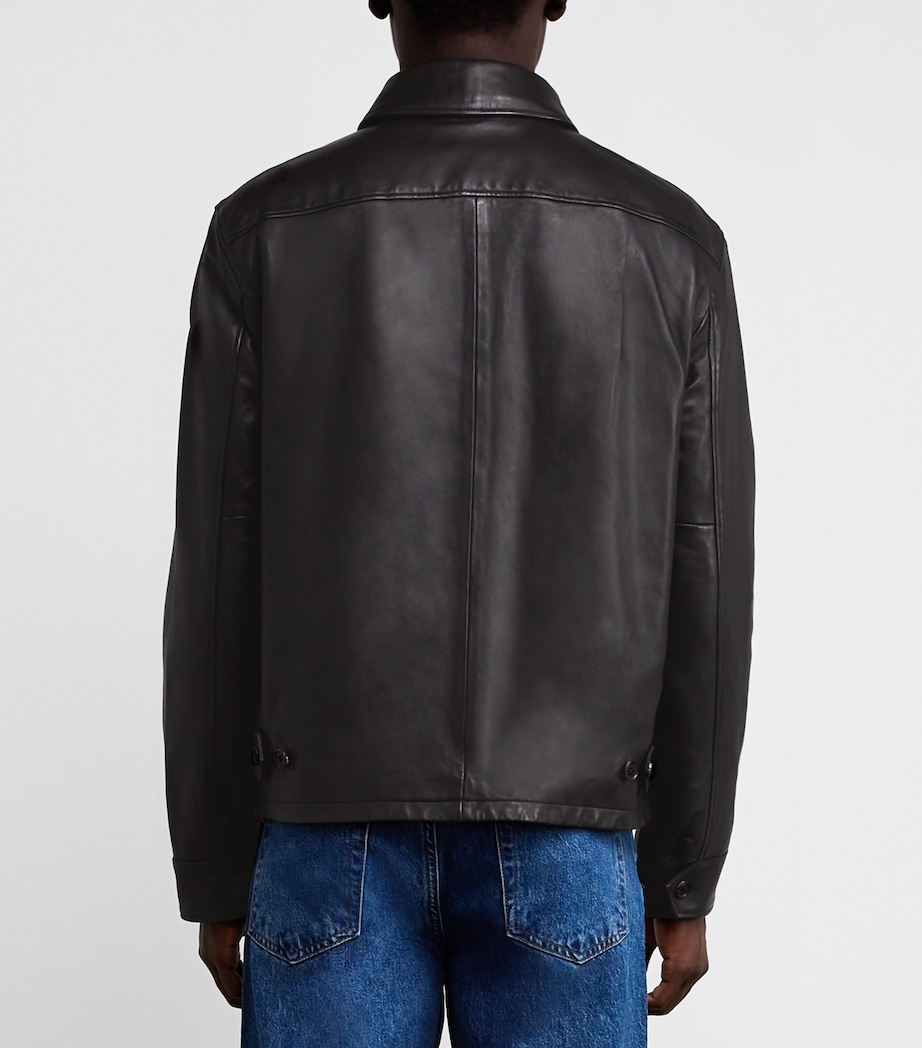 Leather Jacket POLO BLACK Image 4
