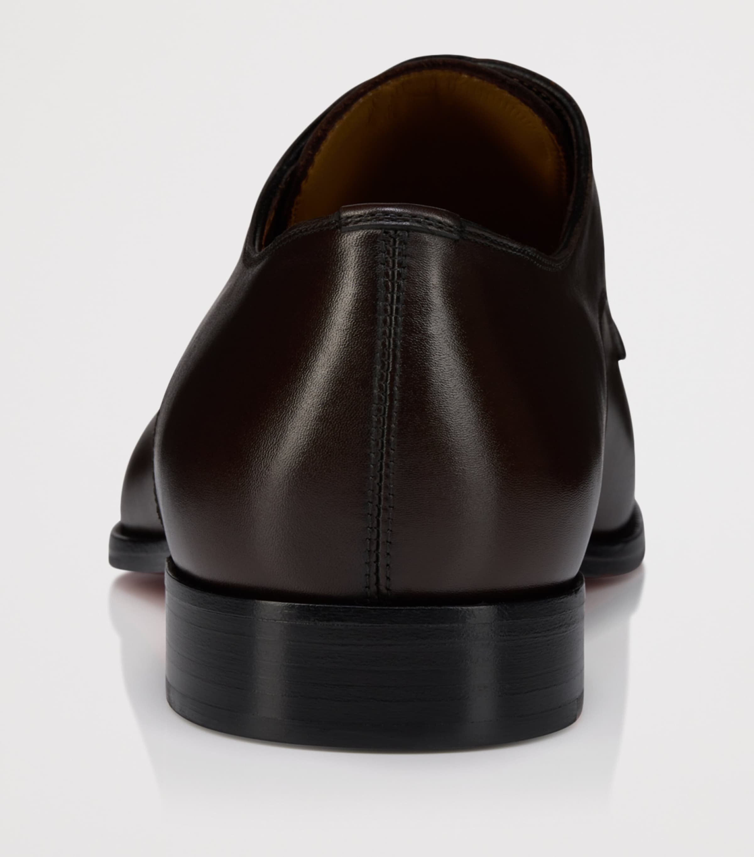 Christian Louboutin Top 5 Leather Derby Shoes Image 4
