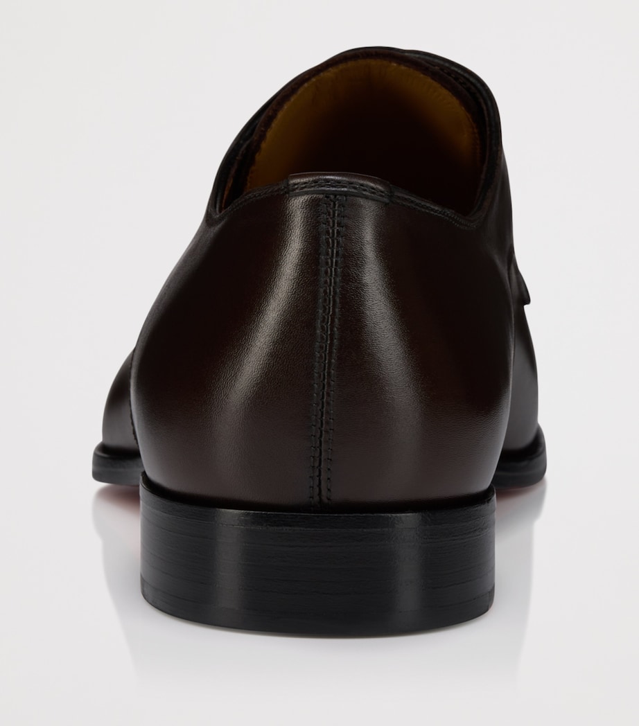 Christian Louboutin Top 5 Leather Derby Shoes Image 4