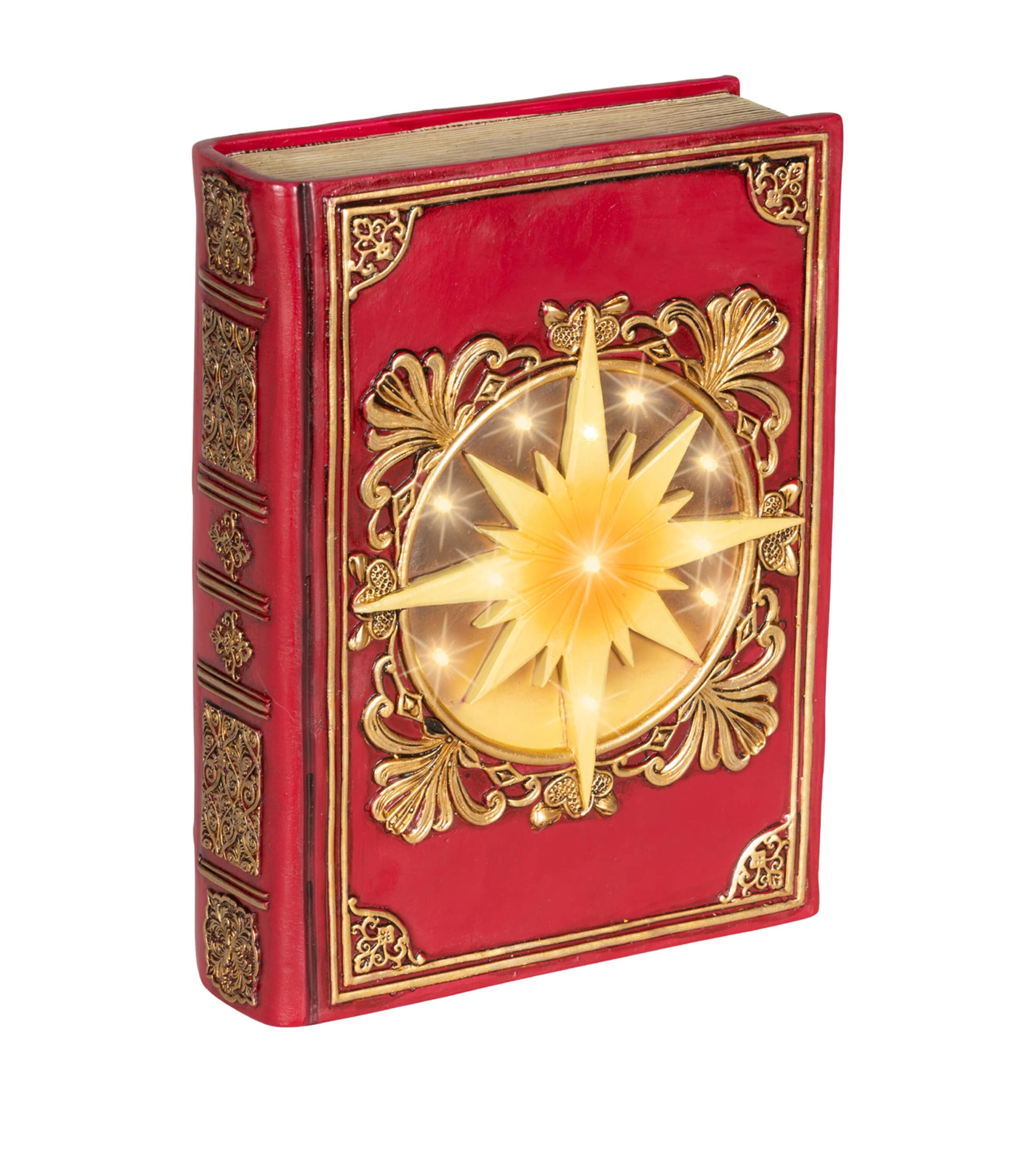 Harrods Compass Book Light Red/warm White Image 1