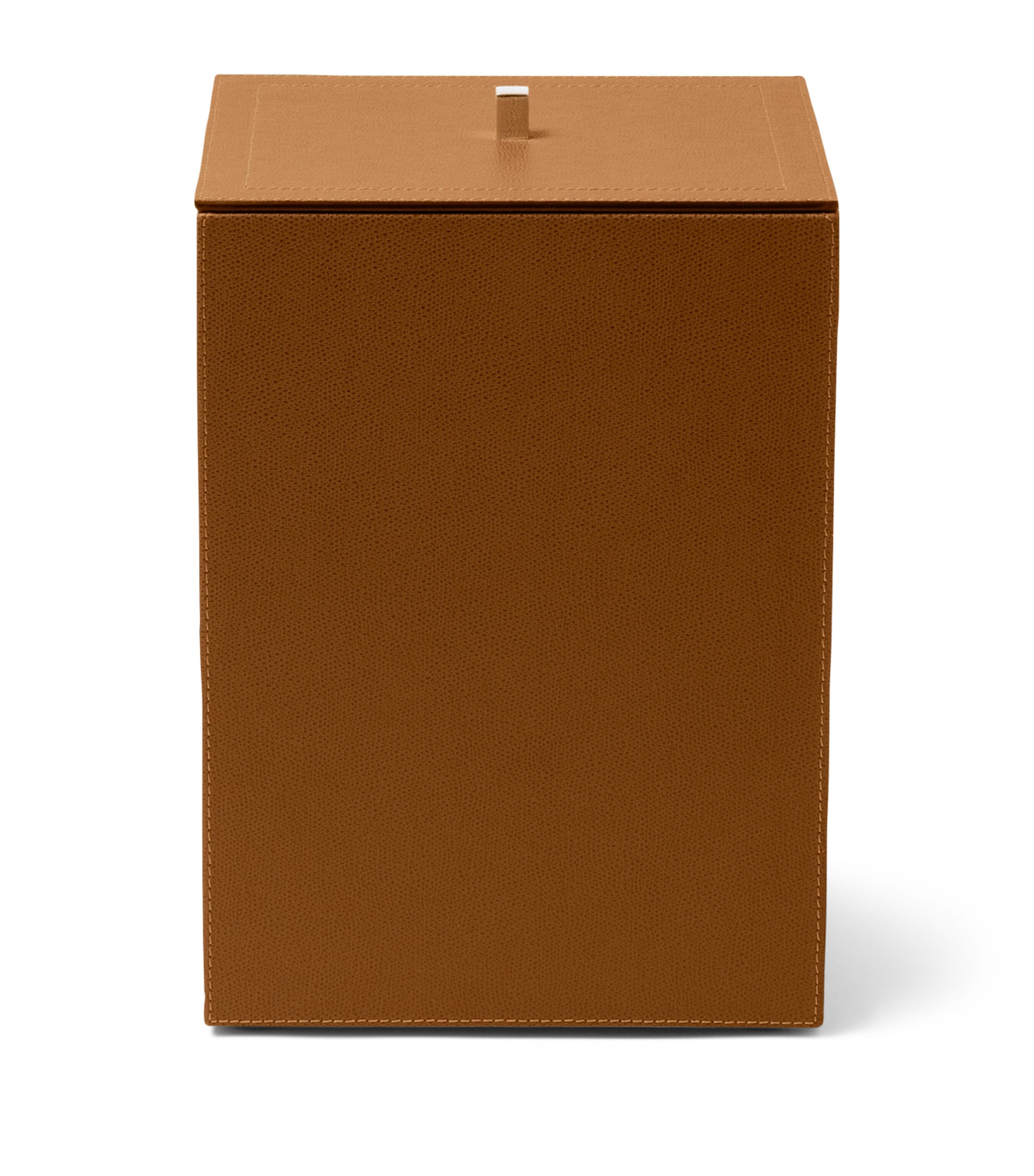 Frette Leather Otello Storage Box Tabacco Image 1
